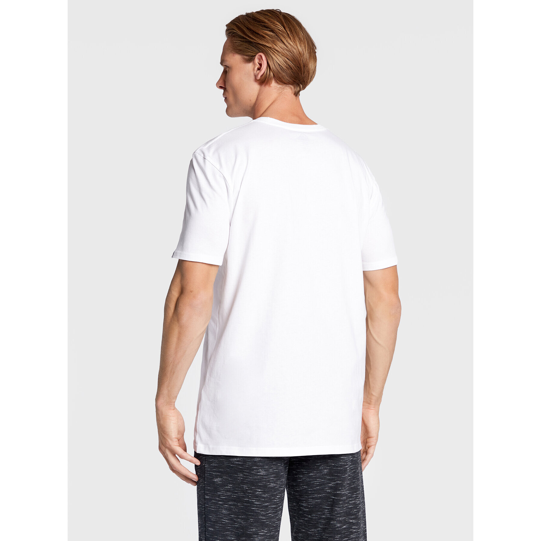 Quiksilver Tricou Script Talk Front EQYZT07042 Alb Classic Fit - Pled.ro