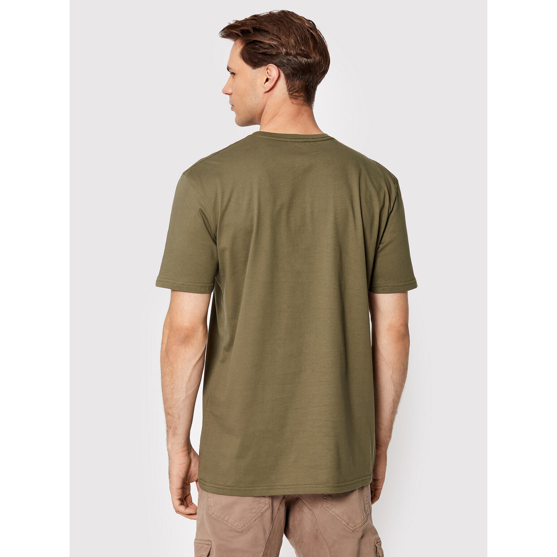 Quiksilver Tricou Script Talk Front EQYZT07042 Verde Regular Fit - Pled.ro