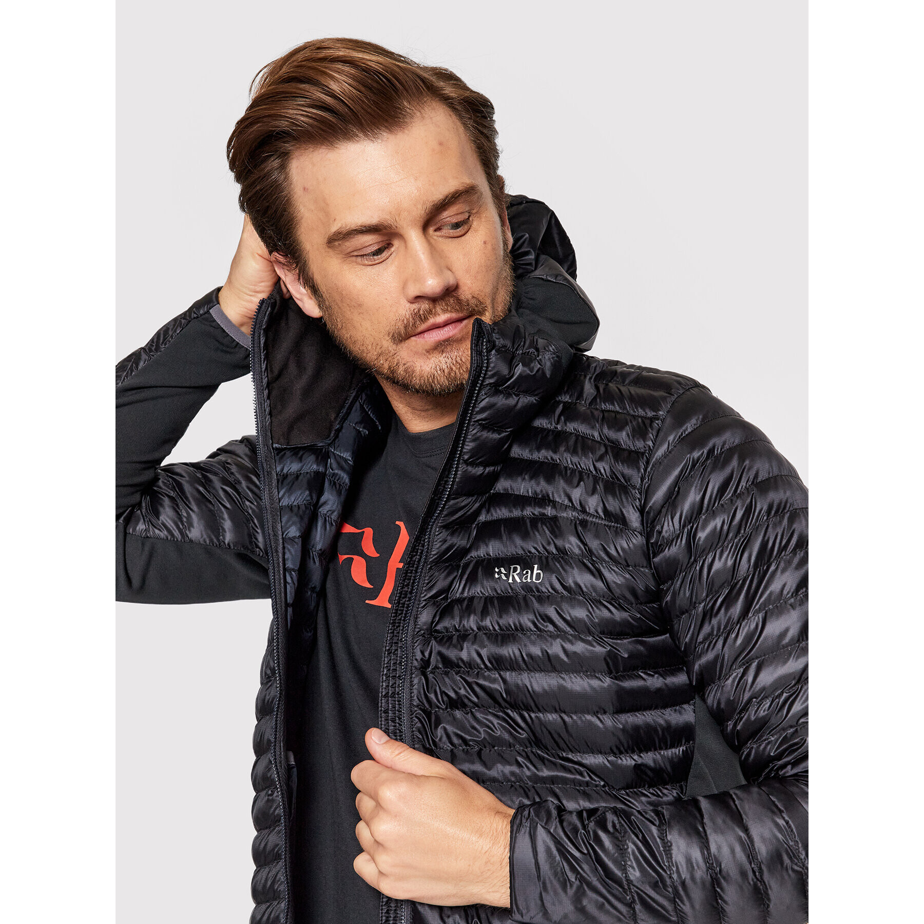 Rab Geacă Cirrus Flex QIO-68-BL-L Negru Regular Fit - Pled.ro