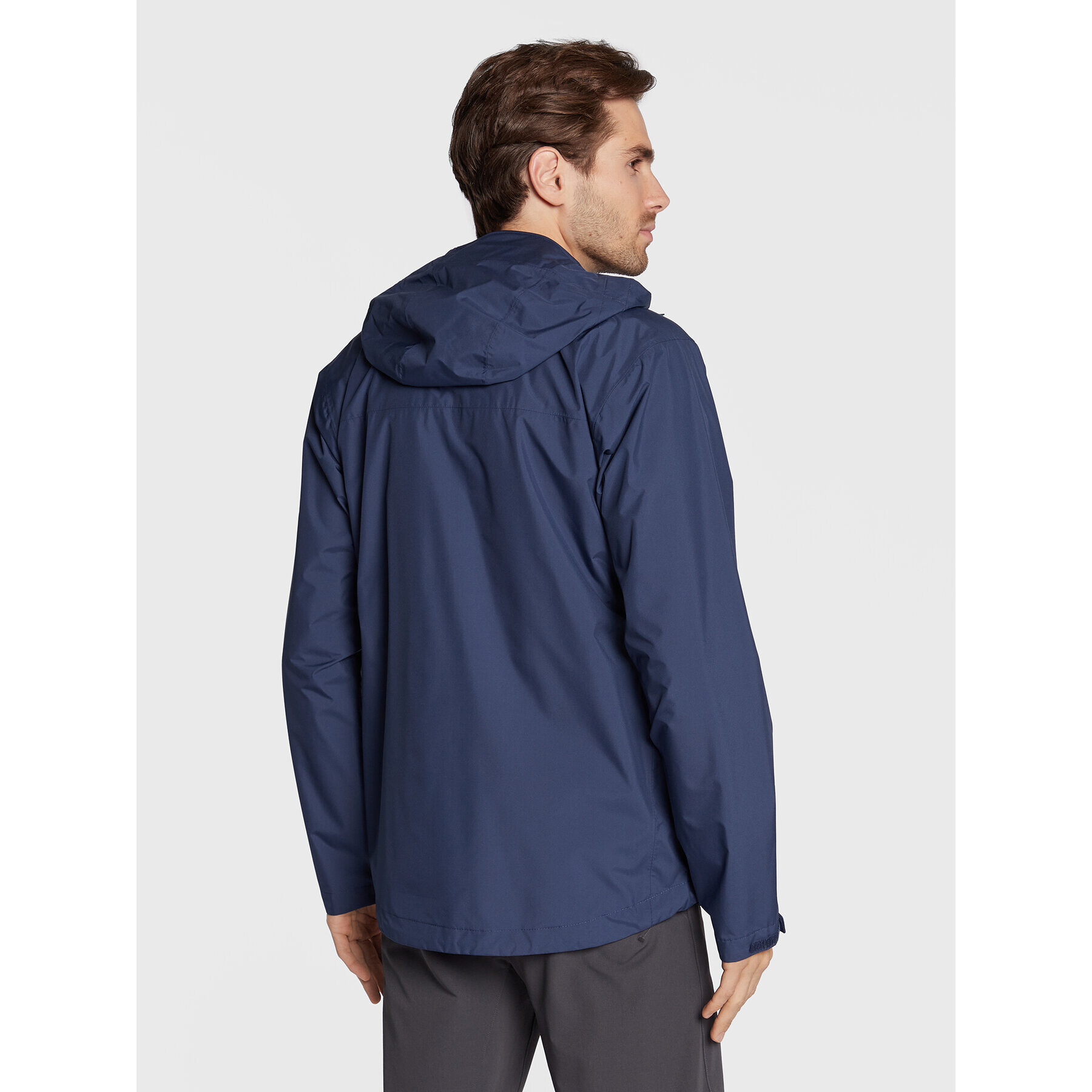 Rab Geacă de ploaie Downpour Eco QWG-82-DIK-LRG Bleumarin Regular Fit - Pled.ro