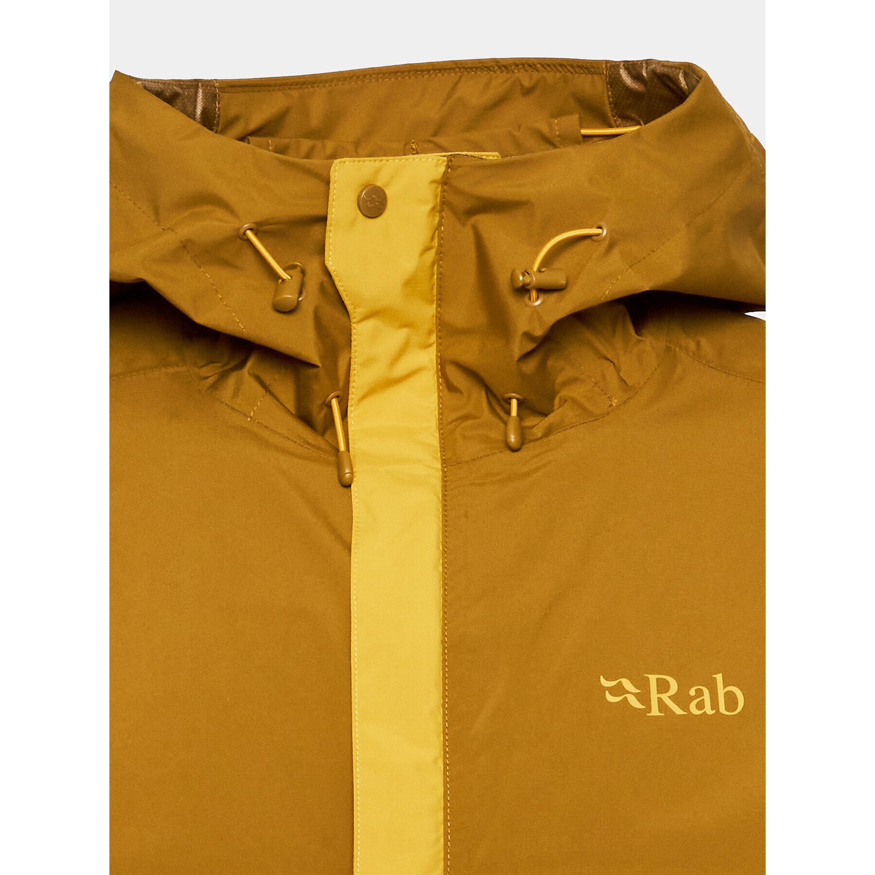 Rab Geacă de ploaie Downpour QWG-82 Galben Regular Fit - Pled.ro