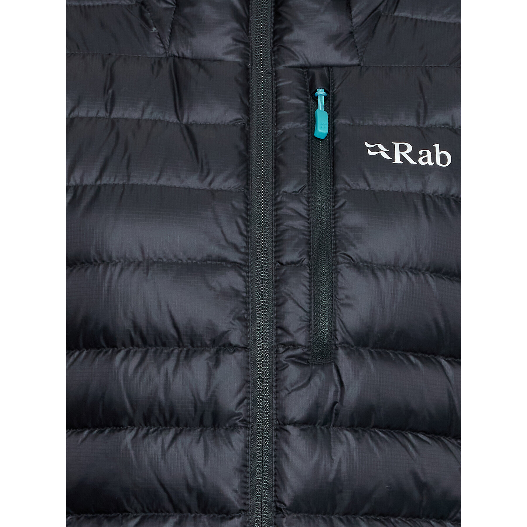 Rab Geacă din puf Microlight Alpne QDB-13-BL-10 Negru Regular Fit - Pled.ro