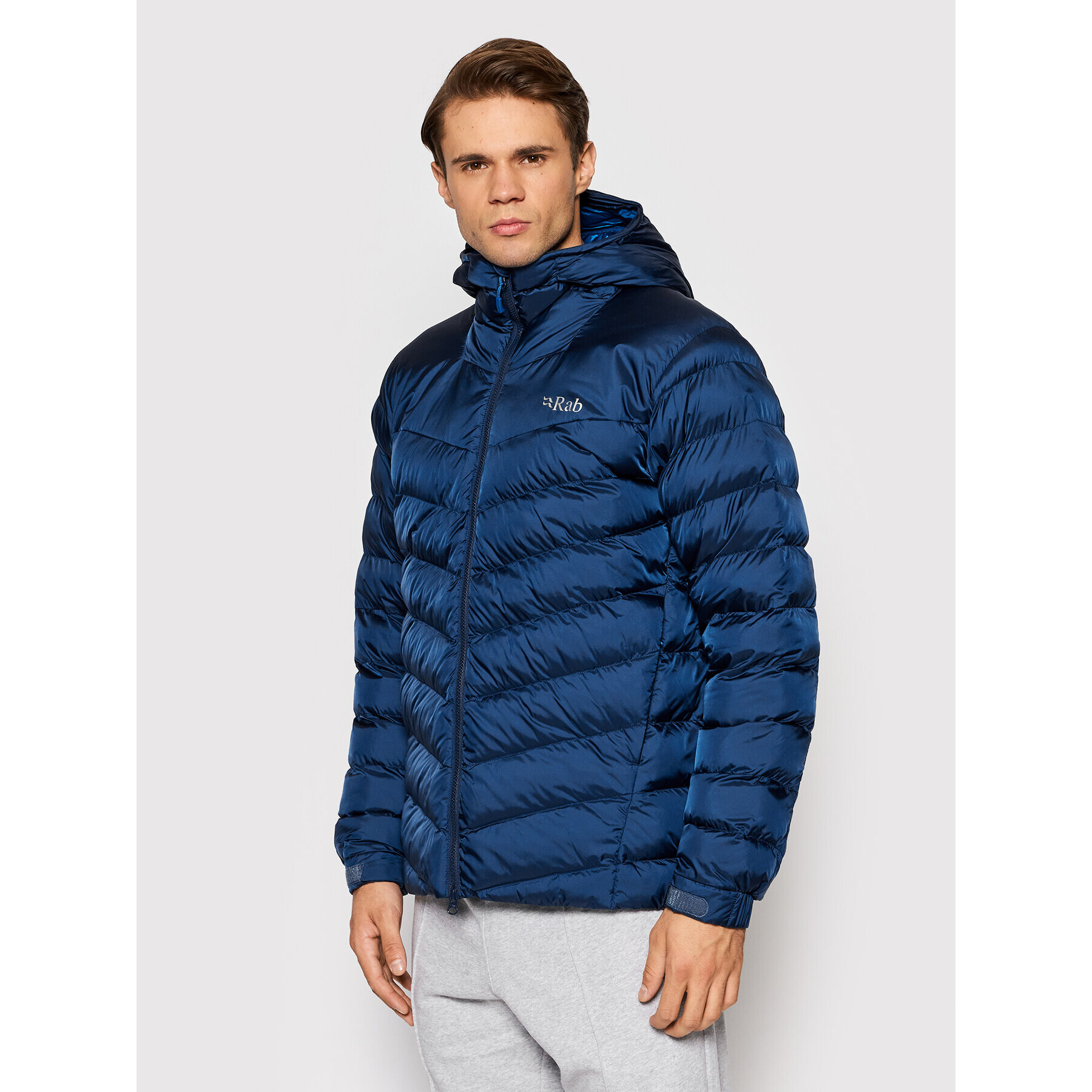 Rab Geacă din puf Nebula QIO-57-NFB-LRG Bleumarin Regular Fit - Pled.ro