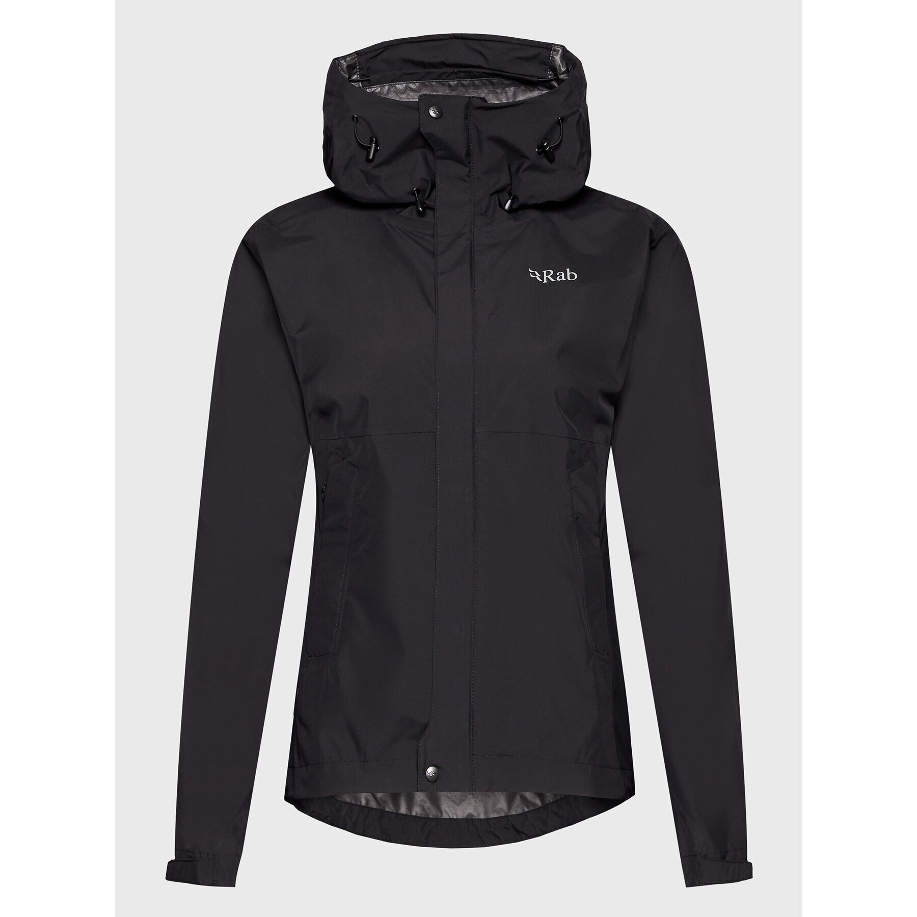 Rab Geacă de ploaie Downpour Eco QWG-83-BL-08 Negru Regular Fit - Pled.ro