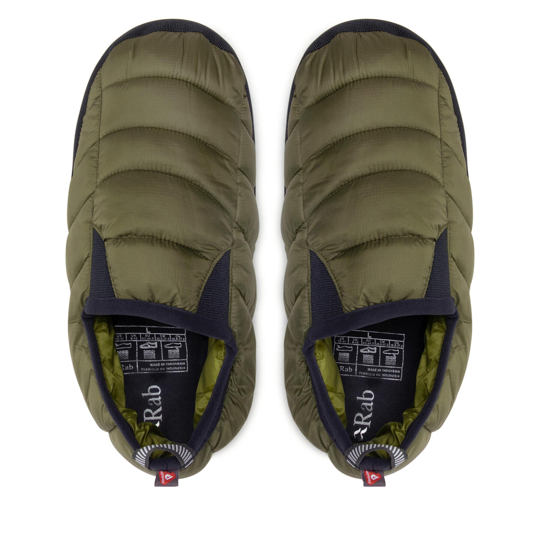 Rab Papuci de casă Cirrus Hut Slipper Chlorite QAJ-05-CHG-LRG Verde - Pled.ro