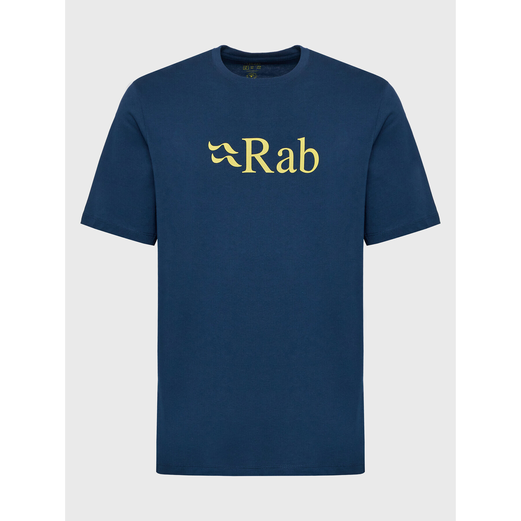 Rab Tricou Stance Logo Tee QCB-08-DI Bleumarin Regular Fit - Pled.ro