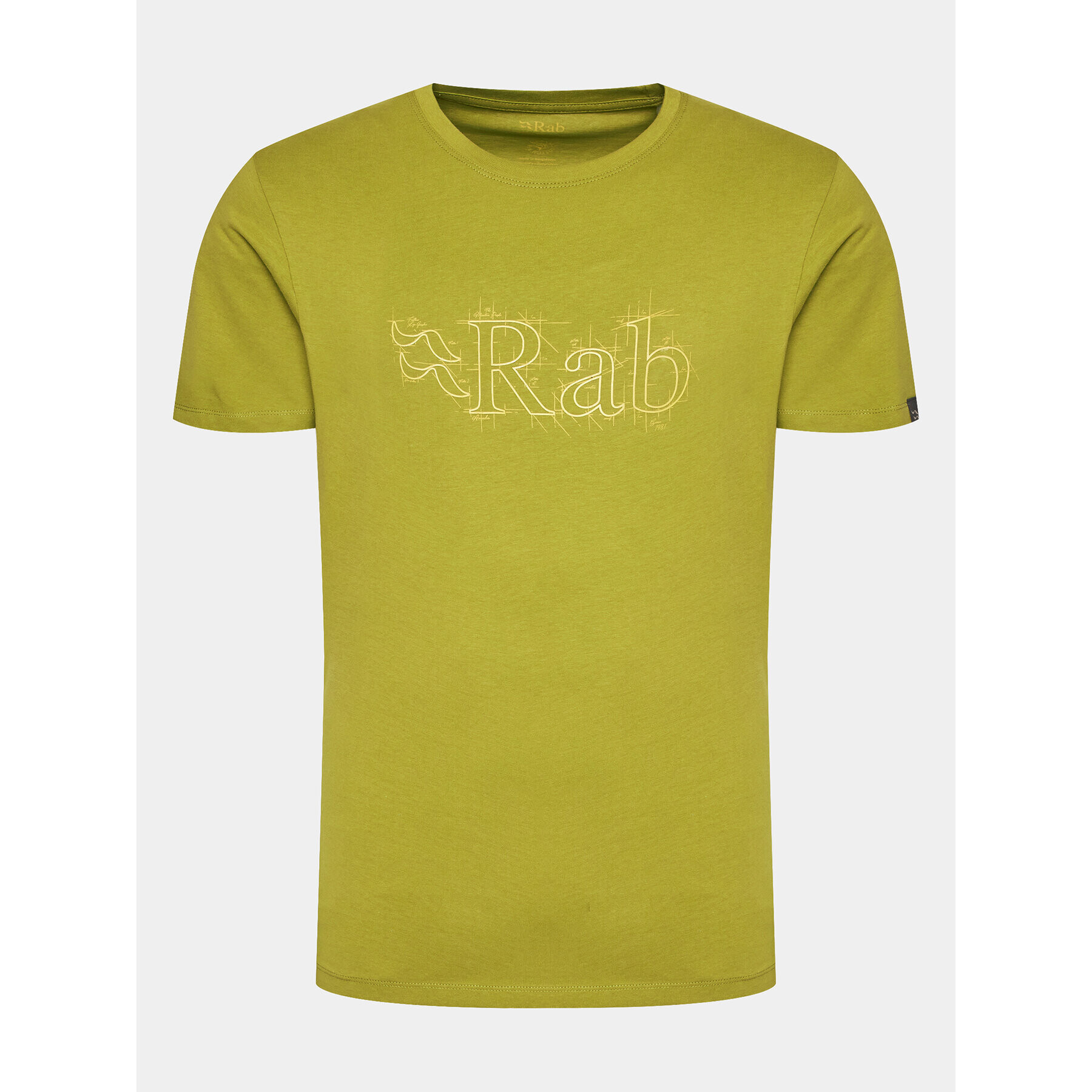 Rab Tricou Stance QCB-33 Verde Regular Fit - Pled.ro