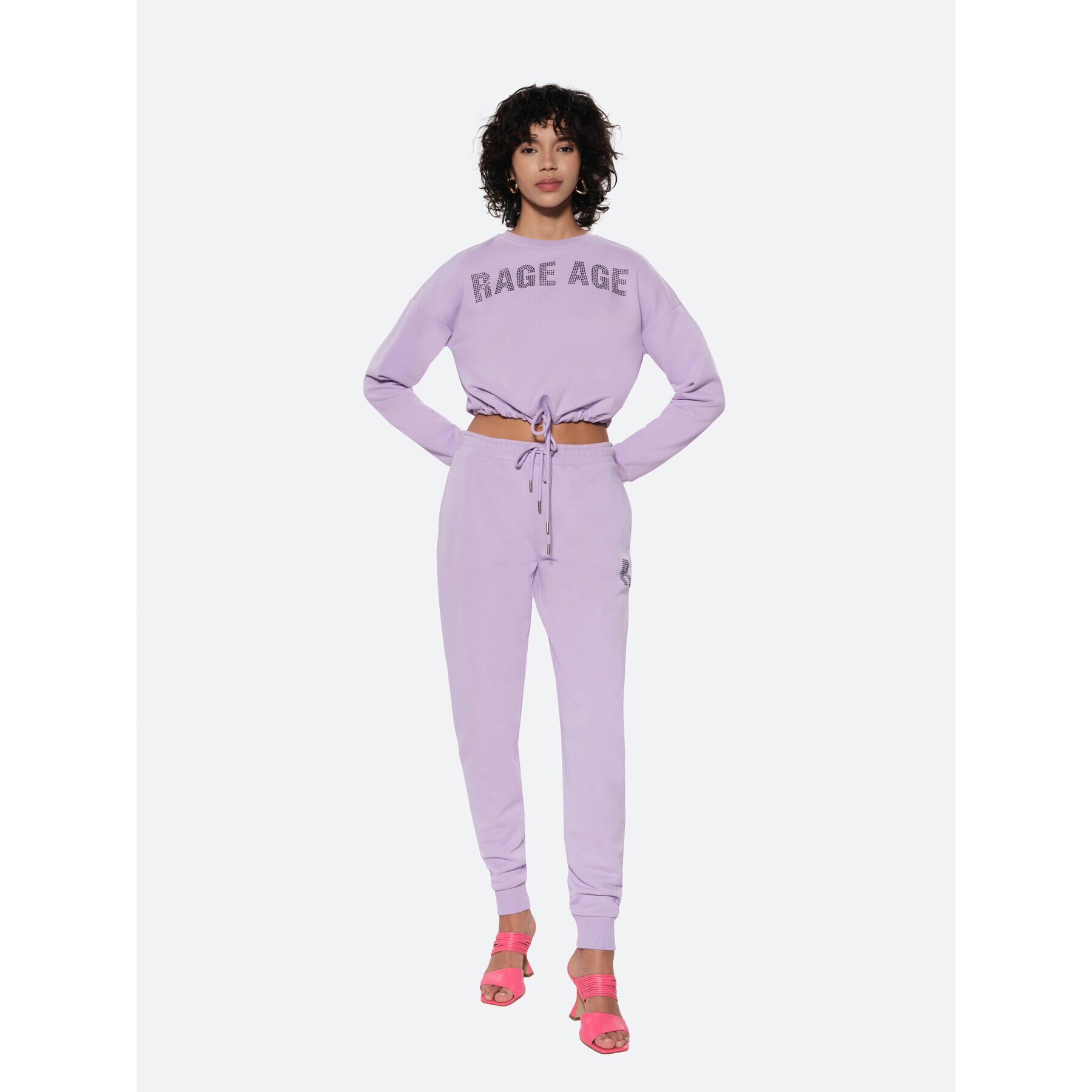 Rage Age Bluză Sparkle Violet Regular Fit - Pled.ro