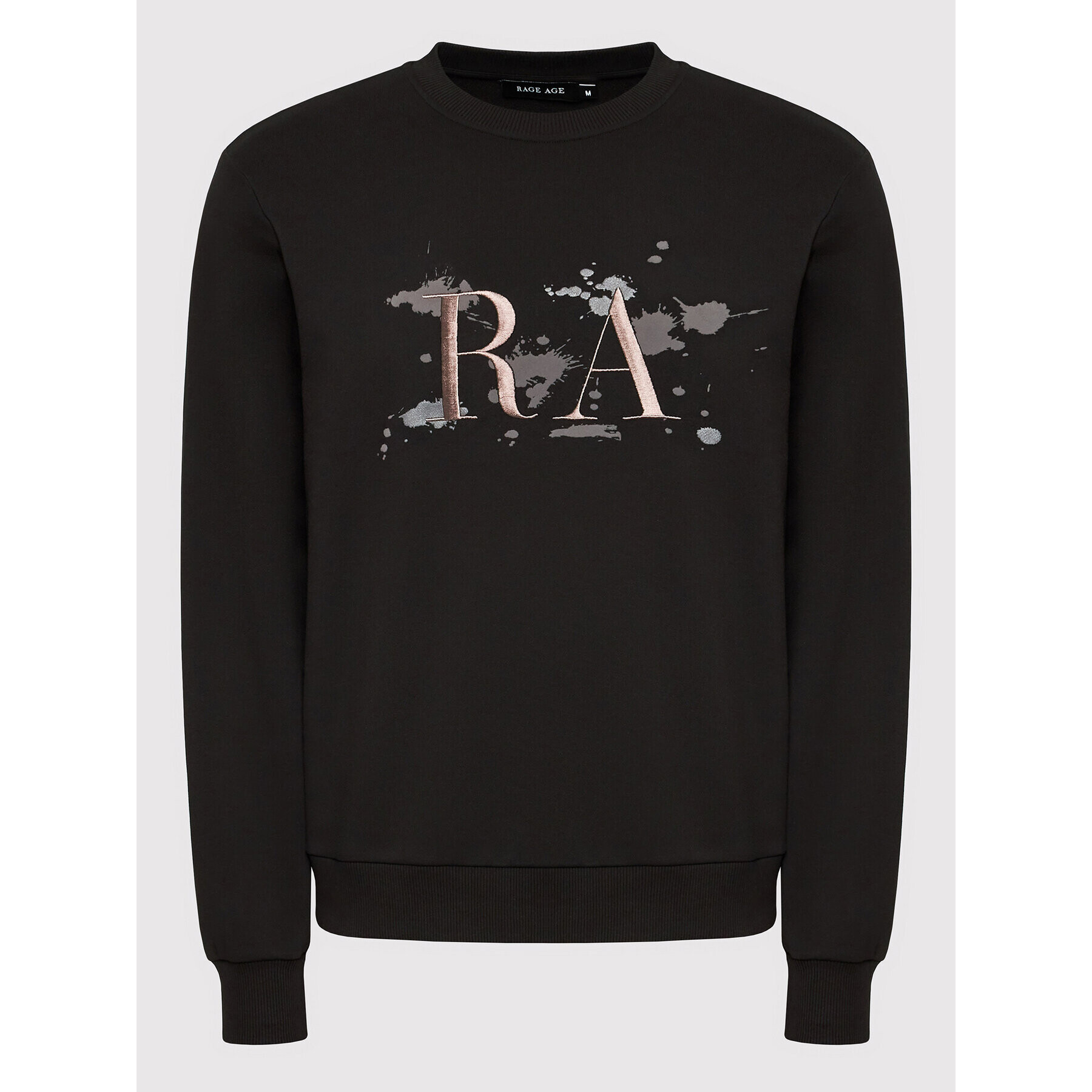 Rage Age Bluză Splatter Negru Regular Fit - Pled.ro