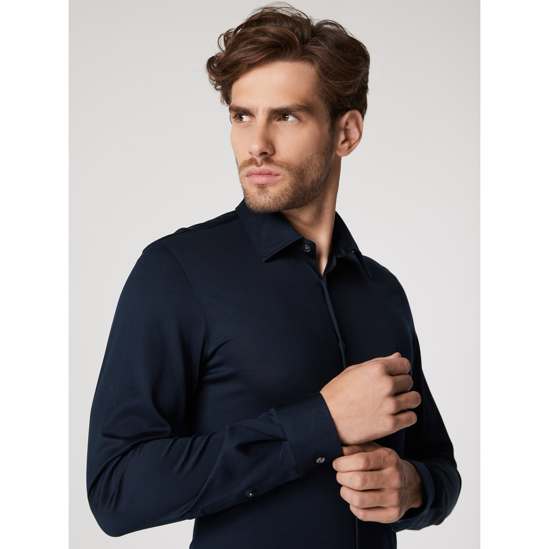 Rage Age Cămașă Mercury Bleumarin Slim Fit - Pled.ro