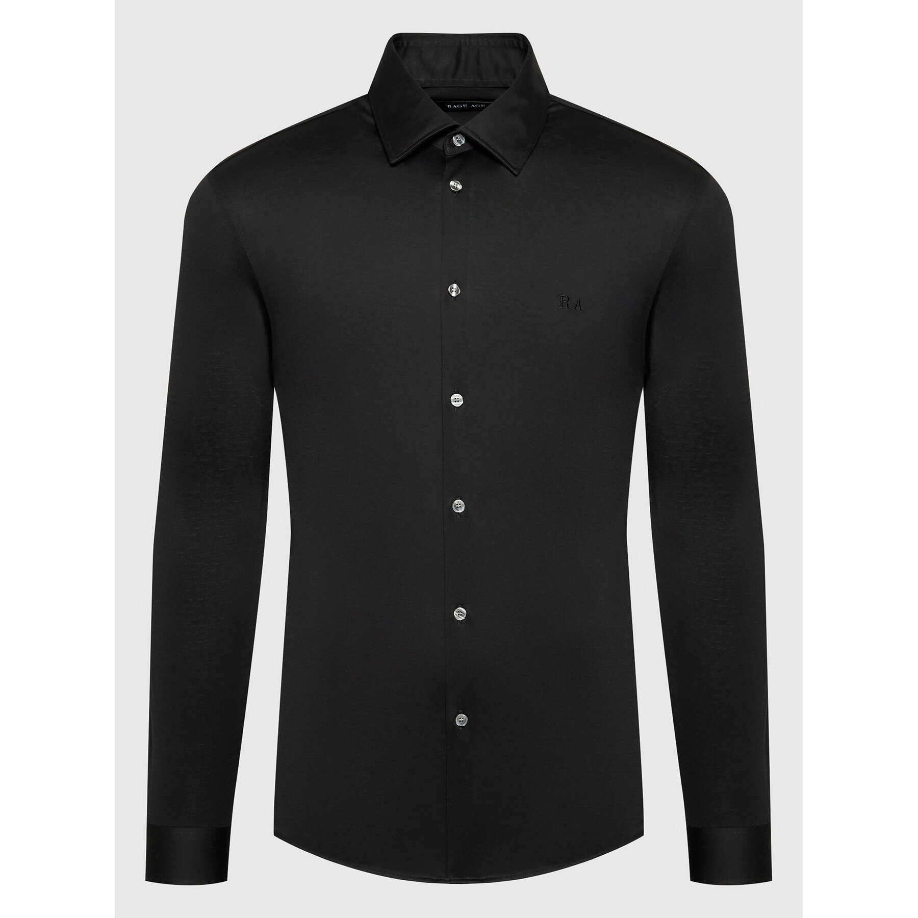 Rage Age Cămașă Mercury Negru Slim Fit - Pled.ro