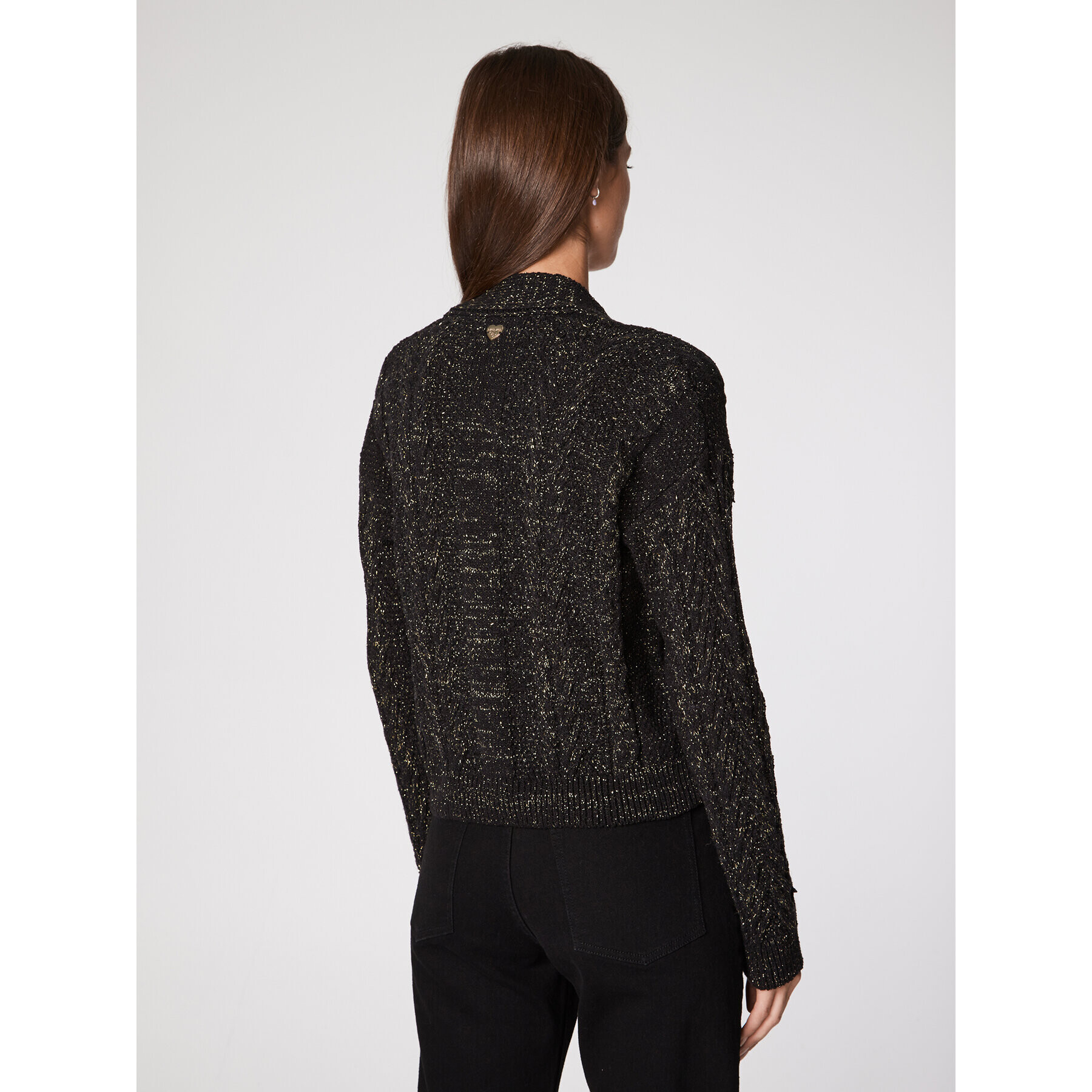 Rage Age Cardigan Sisi Negru Regular Fit - Pled.ro