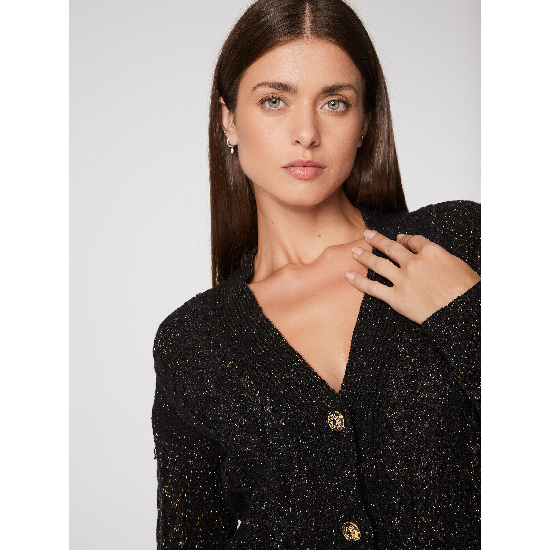 Rage Age Cardigan Sisi Negru Regular Fit - Pled.ro