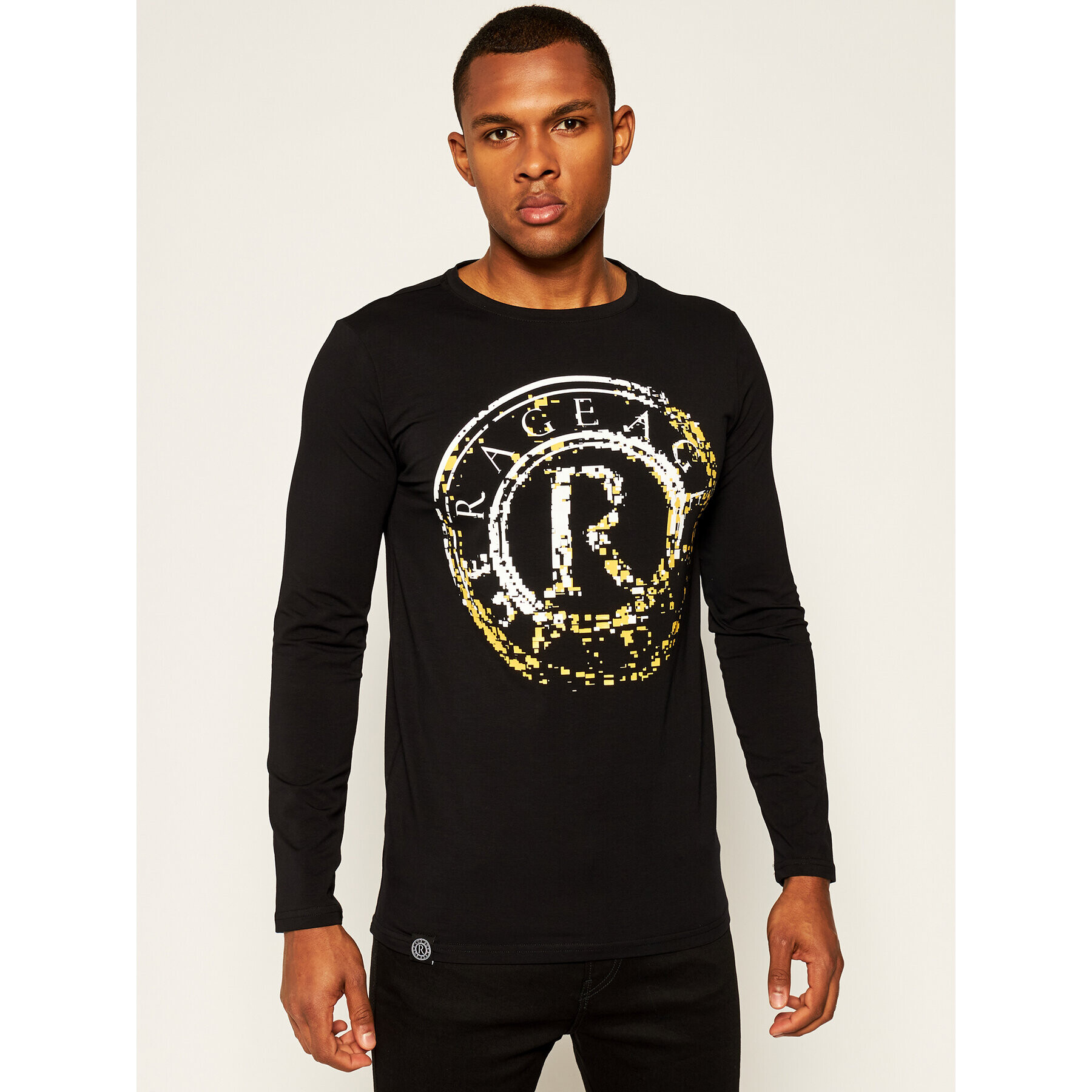 Rage Age Longsleeve Decimatio 1 Negru Regular Fit - Pled.ro