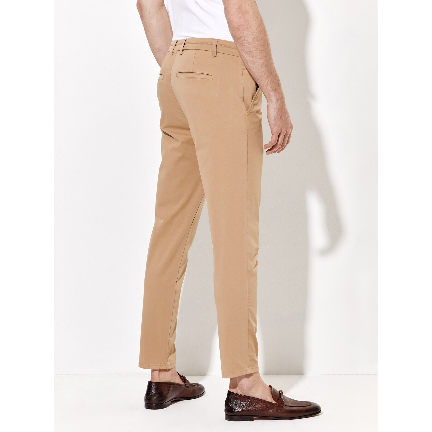 Rage Age Pantaloni chino Spencer Bej Slim Fit - Pled.ro