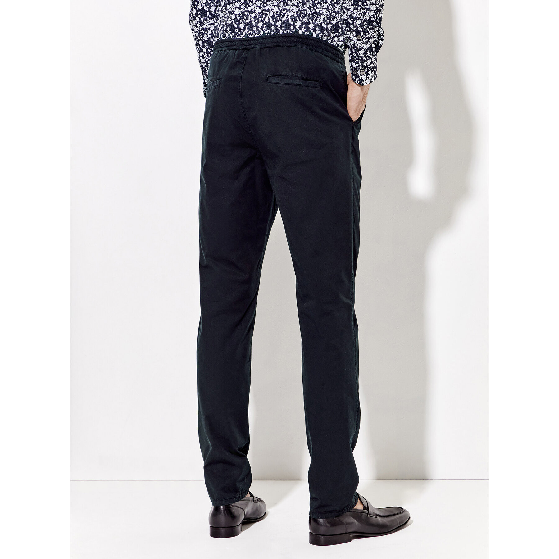 Rage Age Pantaloni din material Atom Bleumarin Relaxed Fit - Pled.ro