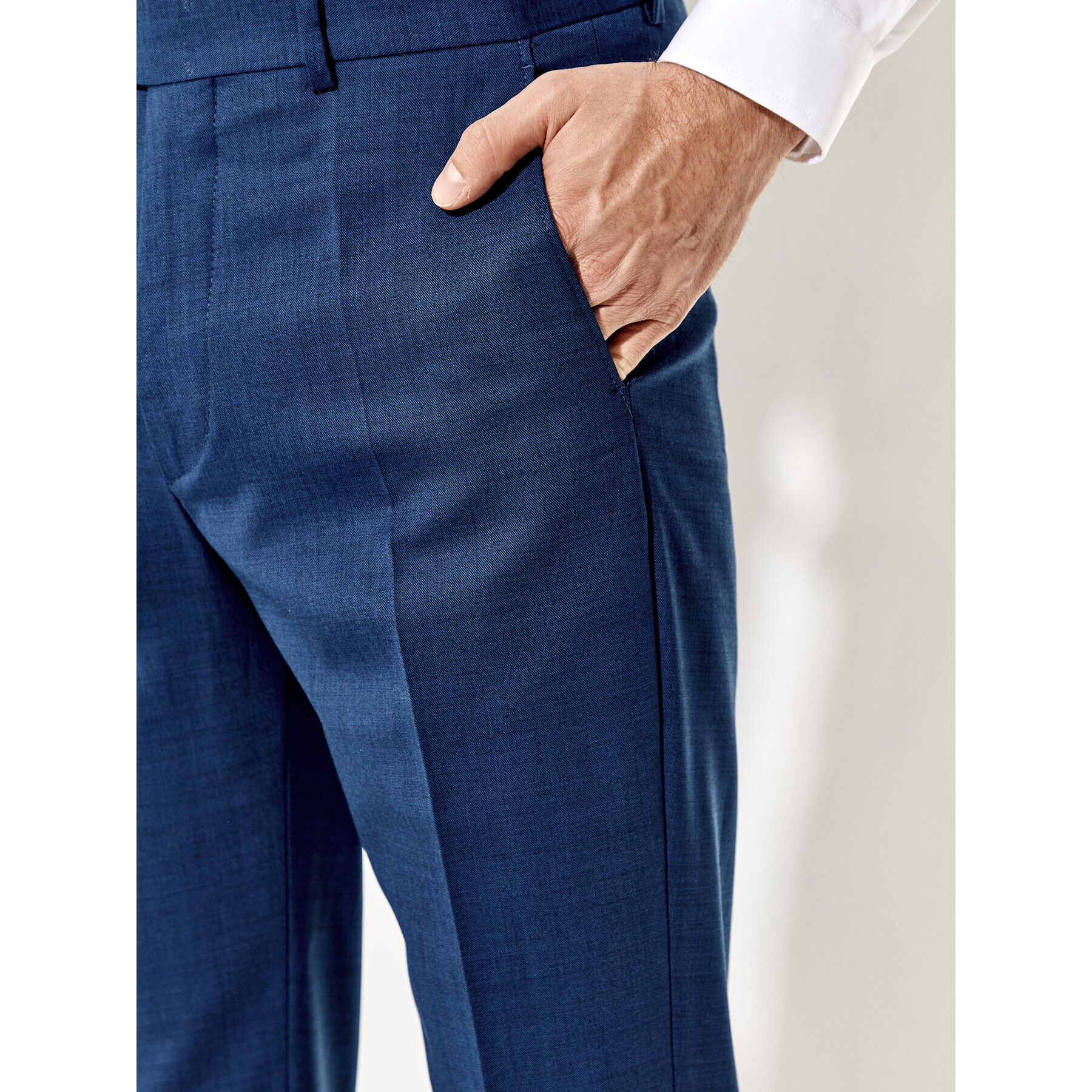 Rage Age Pantaloni din material Forrester Albastru Slim Fit - Pled.ro