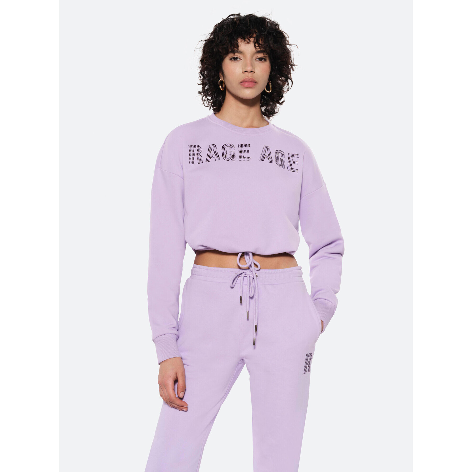 Rage Age Pantaloni trening Wanderer Violet Regular Fit - Pled.ro