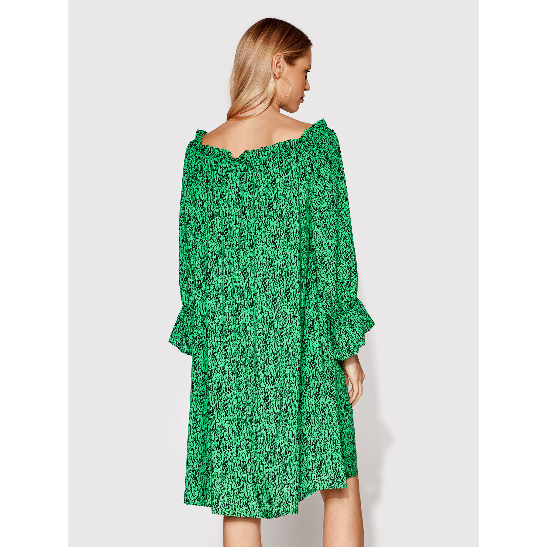 Rage Age Rochie de zi Felice Verde Regular Fit - Pled.ro