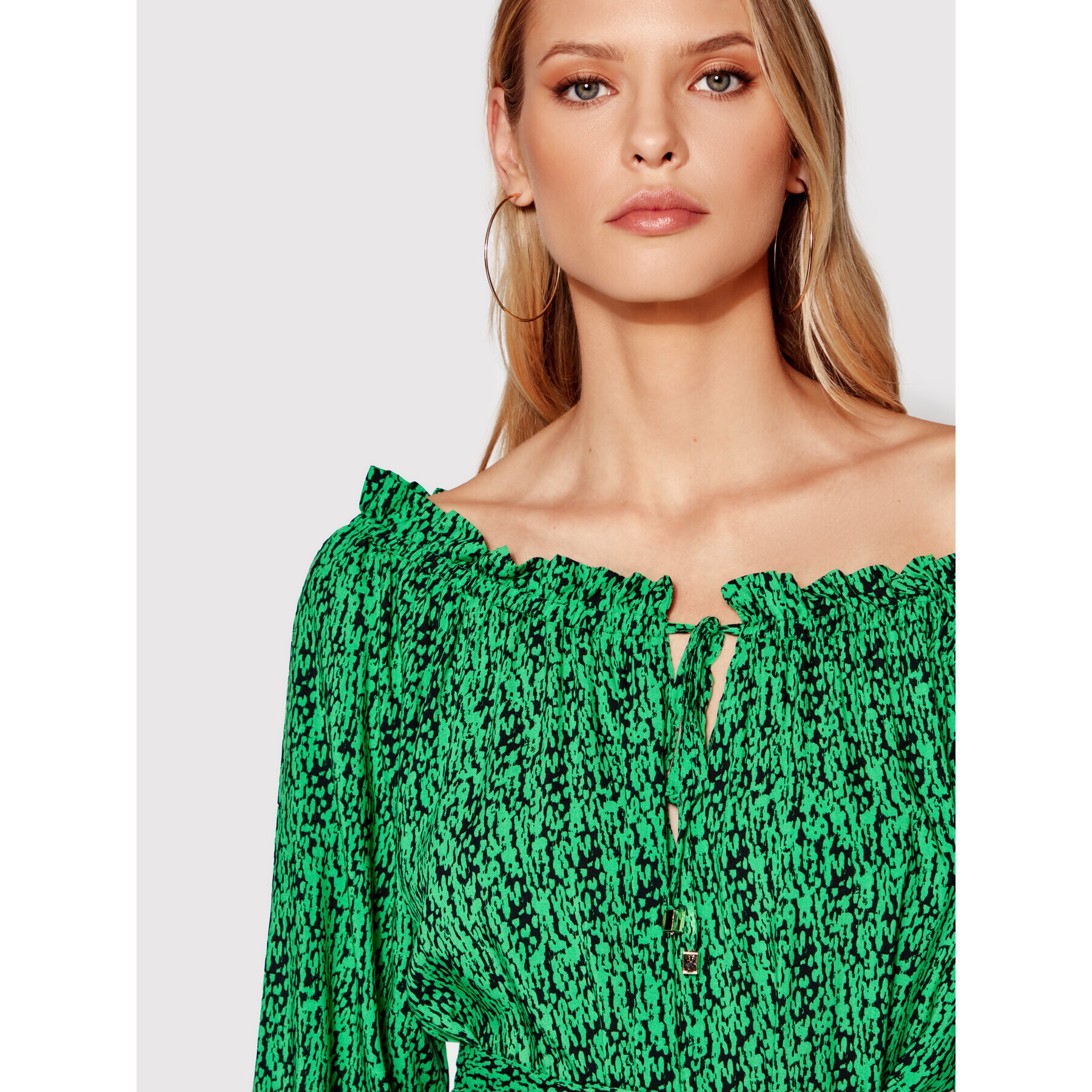 Rage Age Rochie de zi Felice Verde Regular Fit - Pled.ro