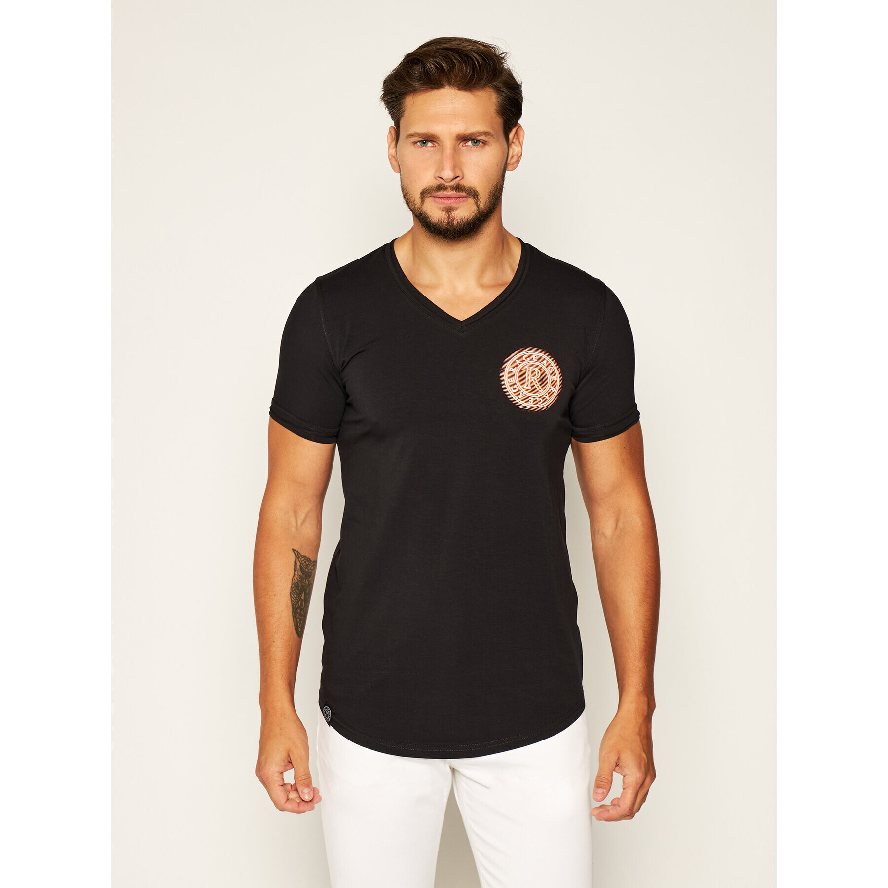 Rage Age Tricou Agera 2 Negru Slim Fit - Pled.ro