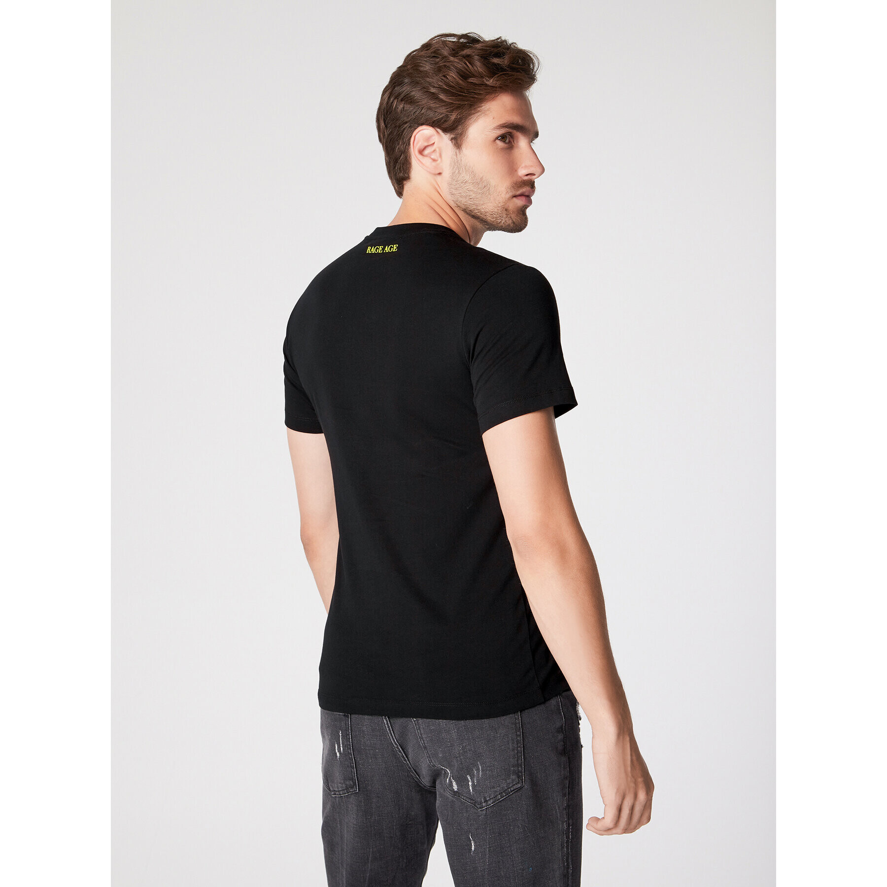 Rage Age Tricou Dante Negru Regular Fit - Pled.ro