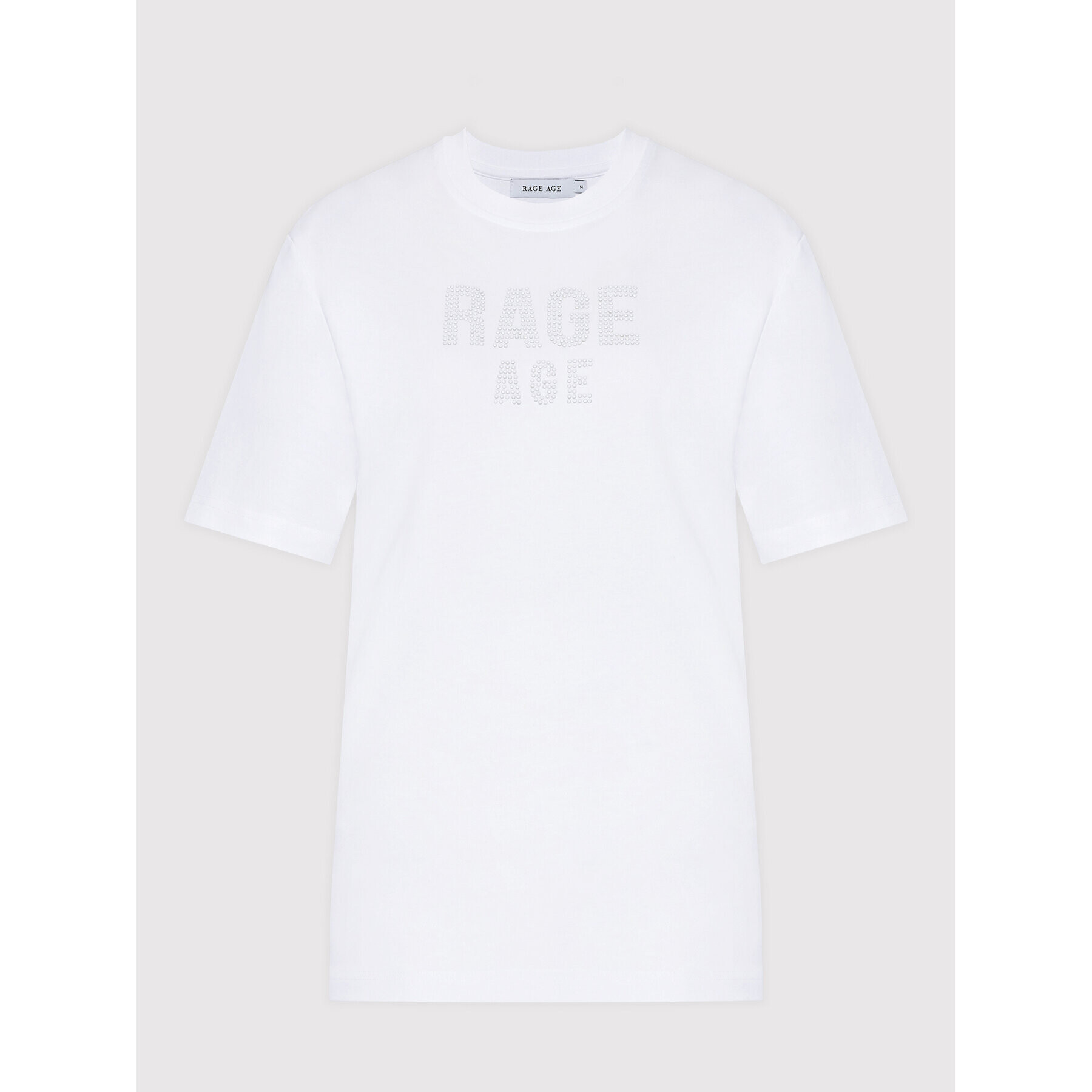 Rage Age Tricou Diamont Alb Regular Fit - Pled.ro