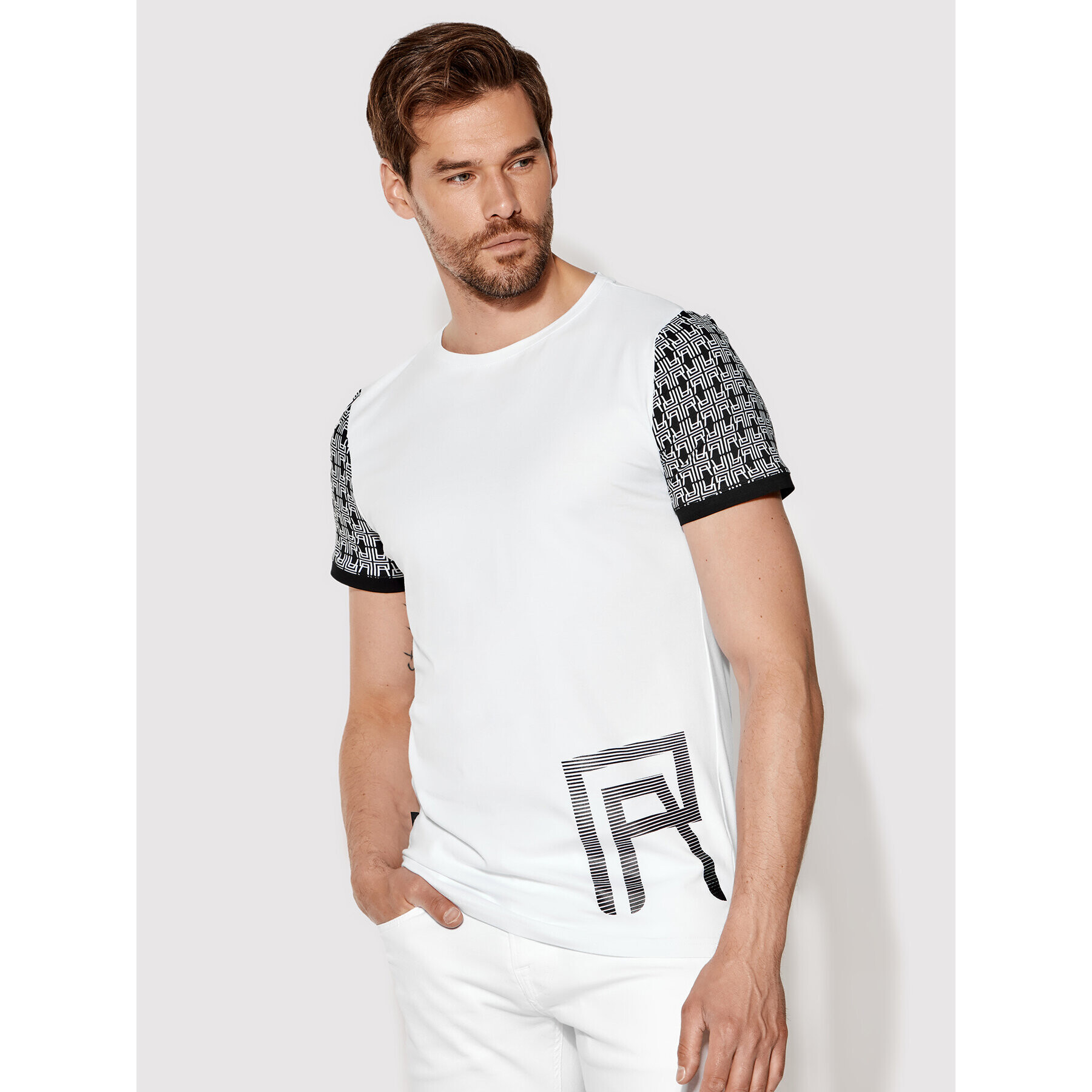 Rage Age Tricou Gekko 2 Alb Slim Fit - Pled.ro