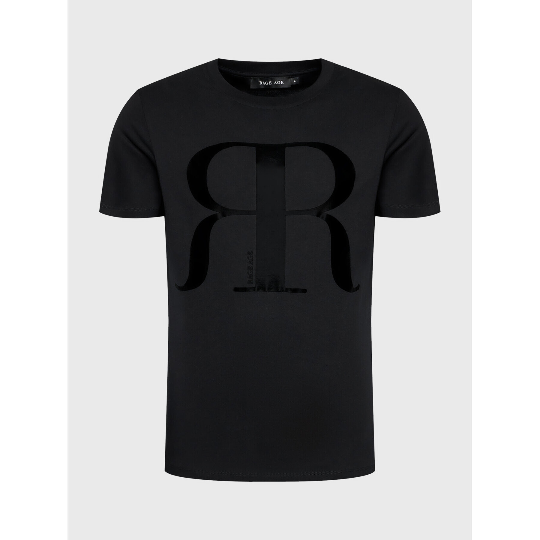 Rage Age Tricou Gian Negru Regular Fit - Pled.ro