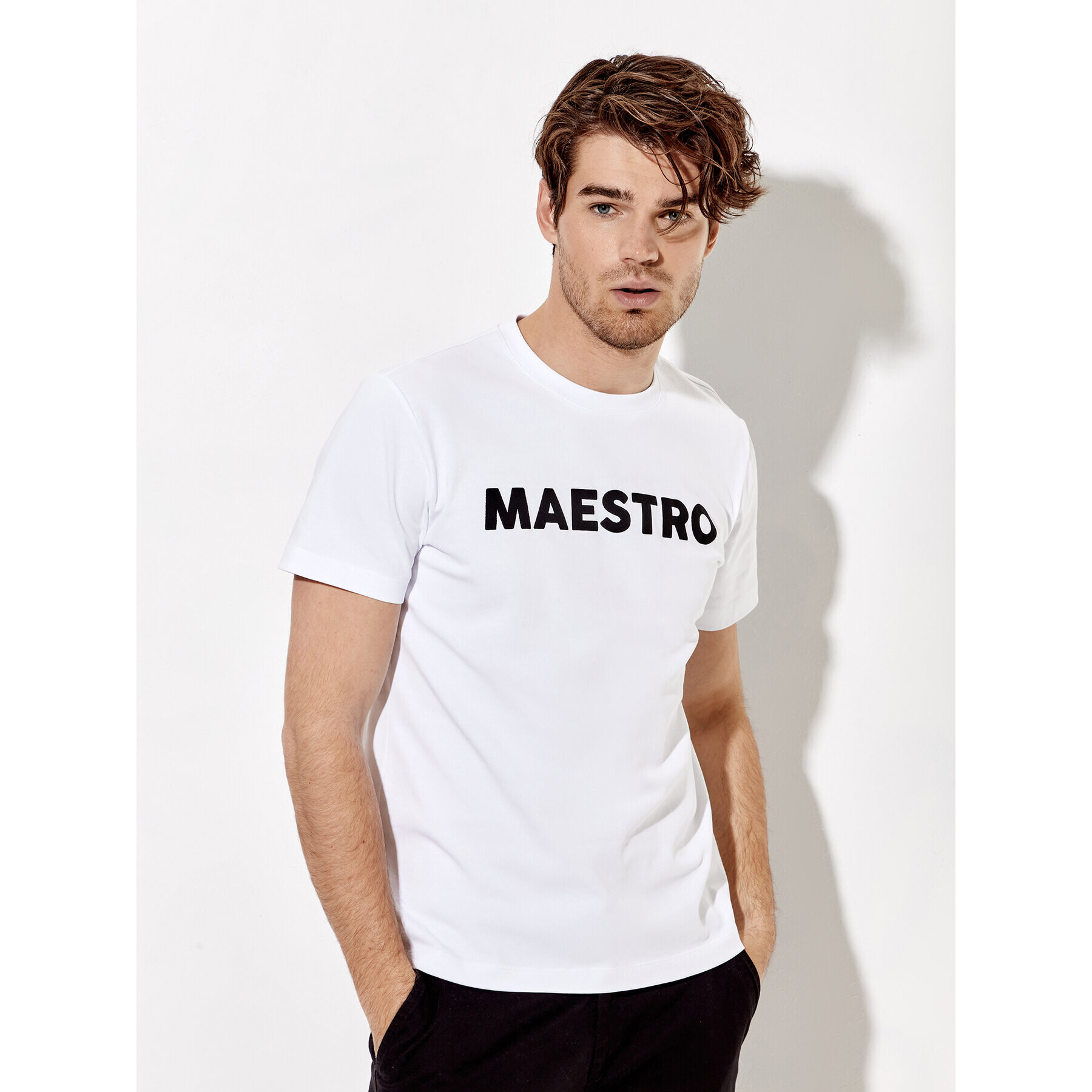 Rage Age Tricou Maestro Alb Regular Fit - Pled.ro