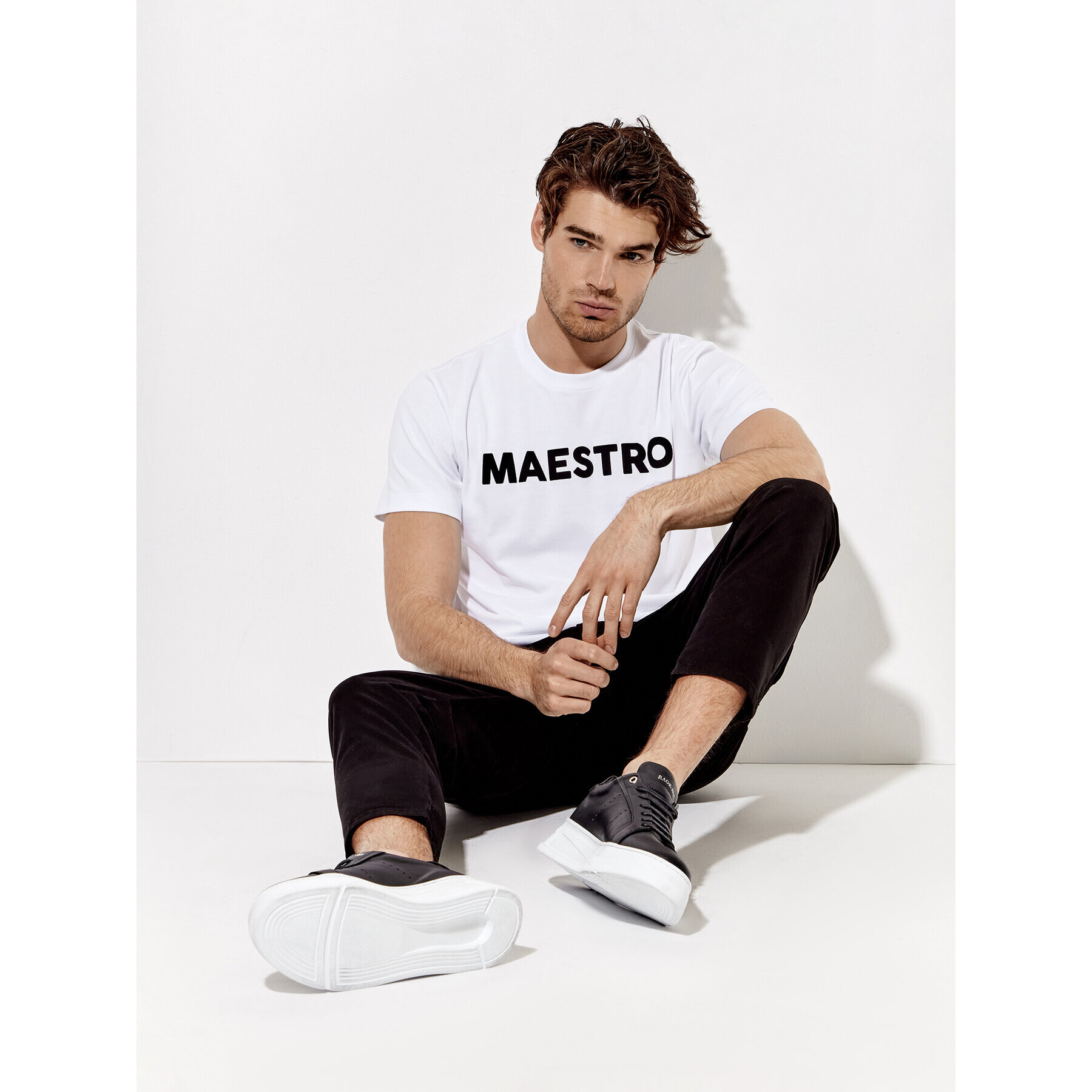 Rage Age Tricou Maestro Alb Regular Fit - Pled.ro