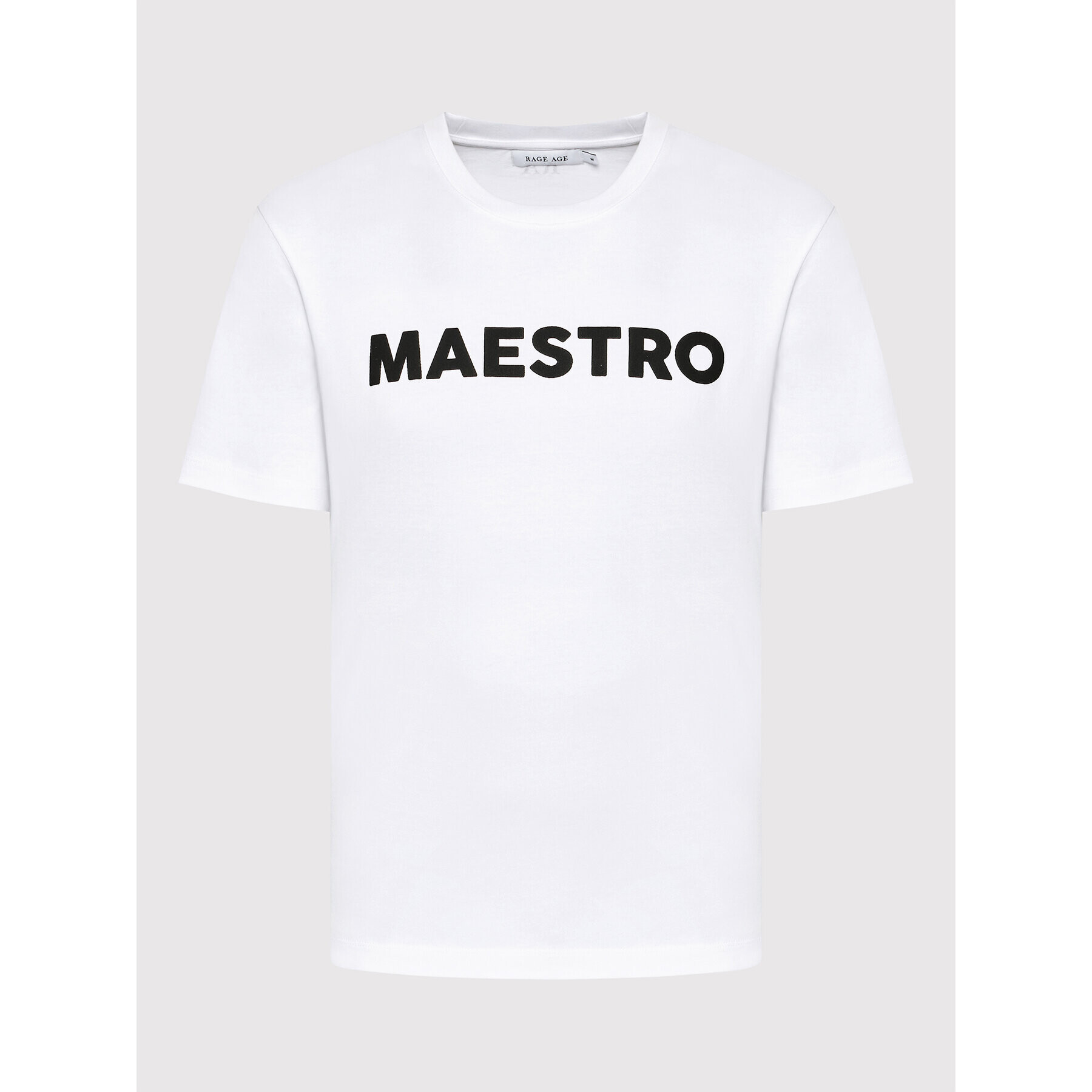 Rage Age Tricou Maestro Alb Regular Fit - Pled.ro