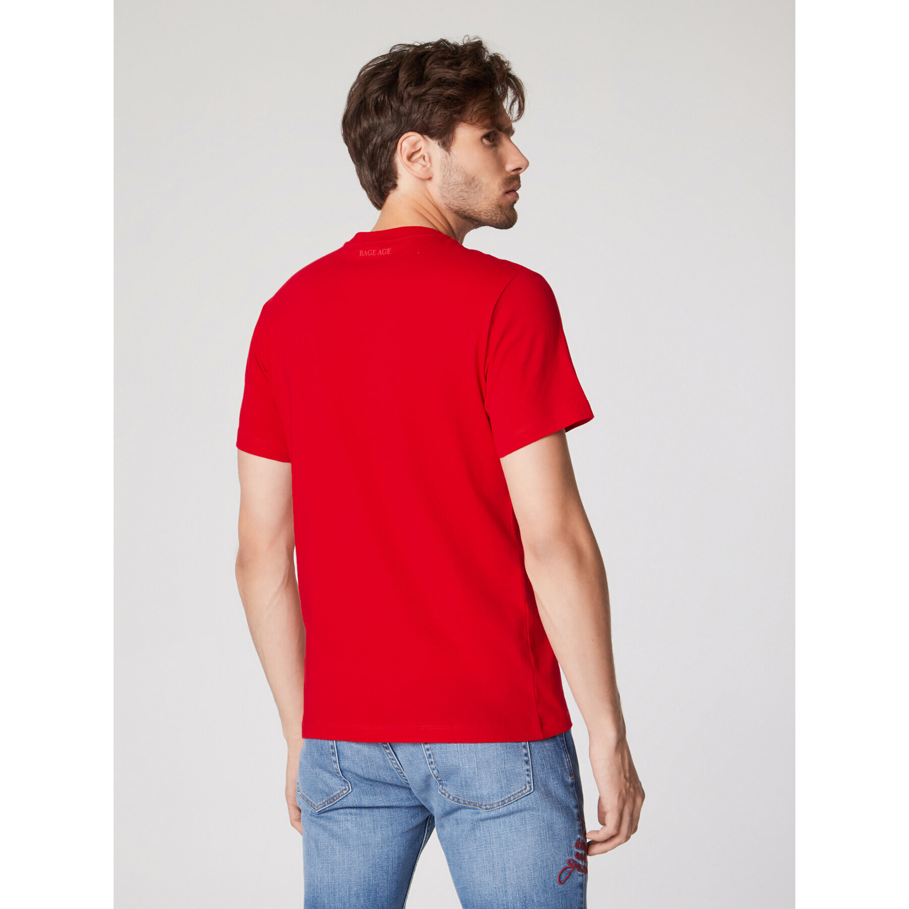 Rage Age Tricou Mark Roșu Regular Fit - Pled.ro