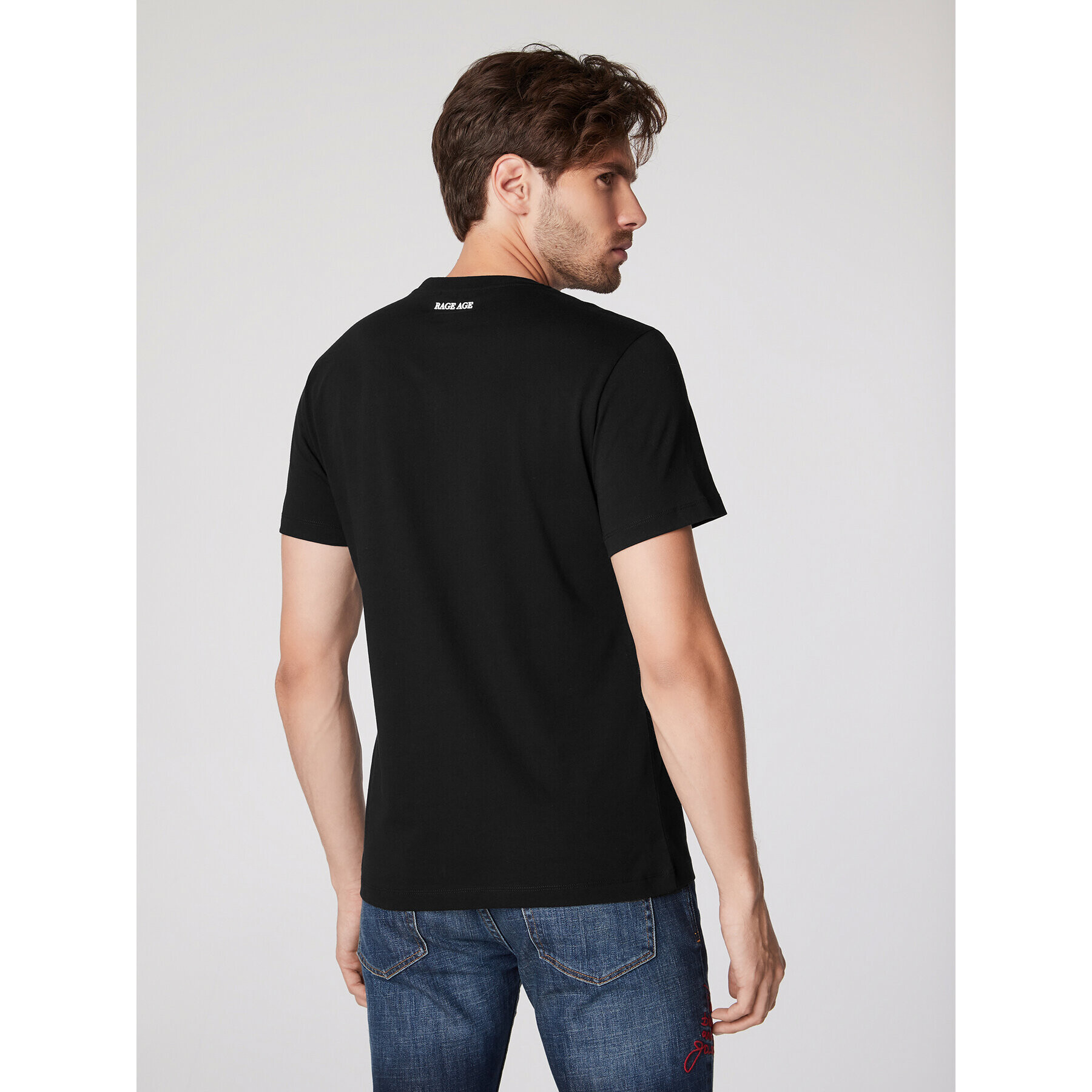 Rage Age Tricou Monti Negru Regular Fit - Pled.ro