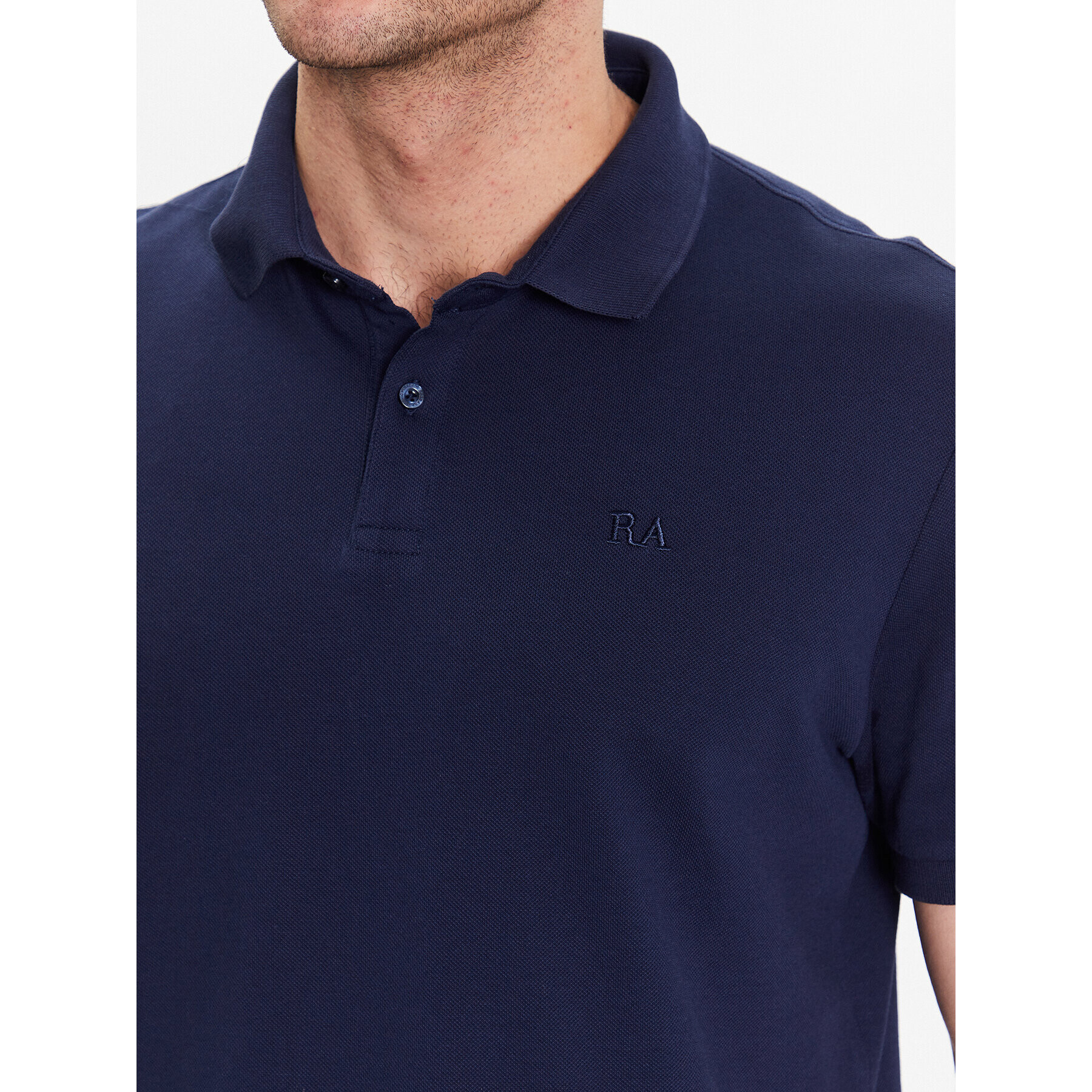 Rage Age Tricou polo Rico Bleumarin Regular Fit - Pled.ro