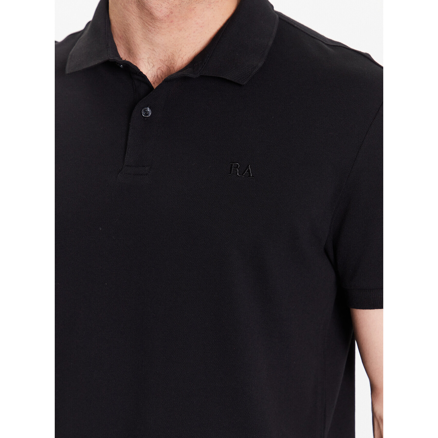 Rage Age Tricou polo Rico Negru Regular Fit - Pled.ro