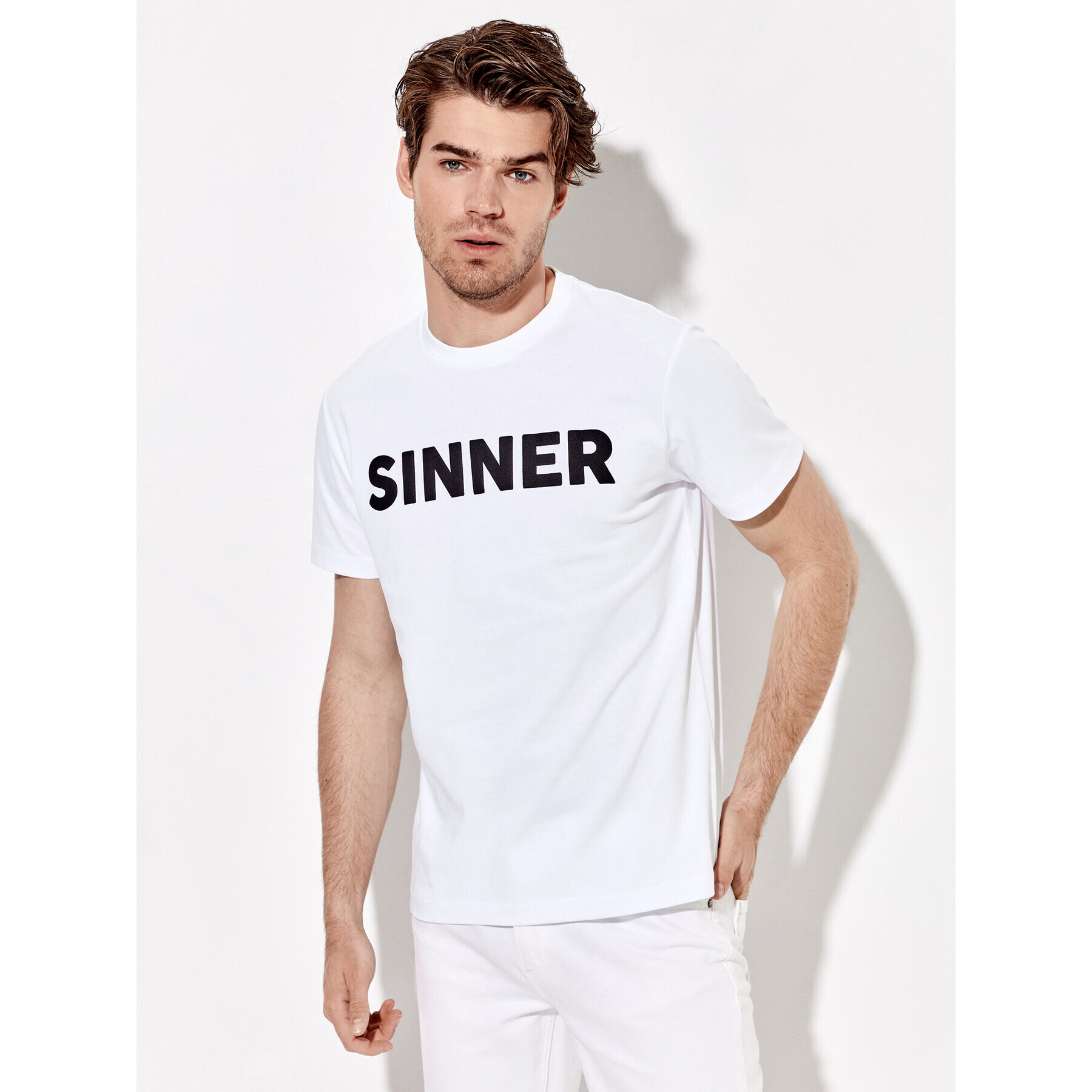 Rage Age Tricou Sinner Alb Regular Fit - Pled.ro