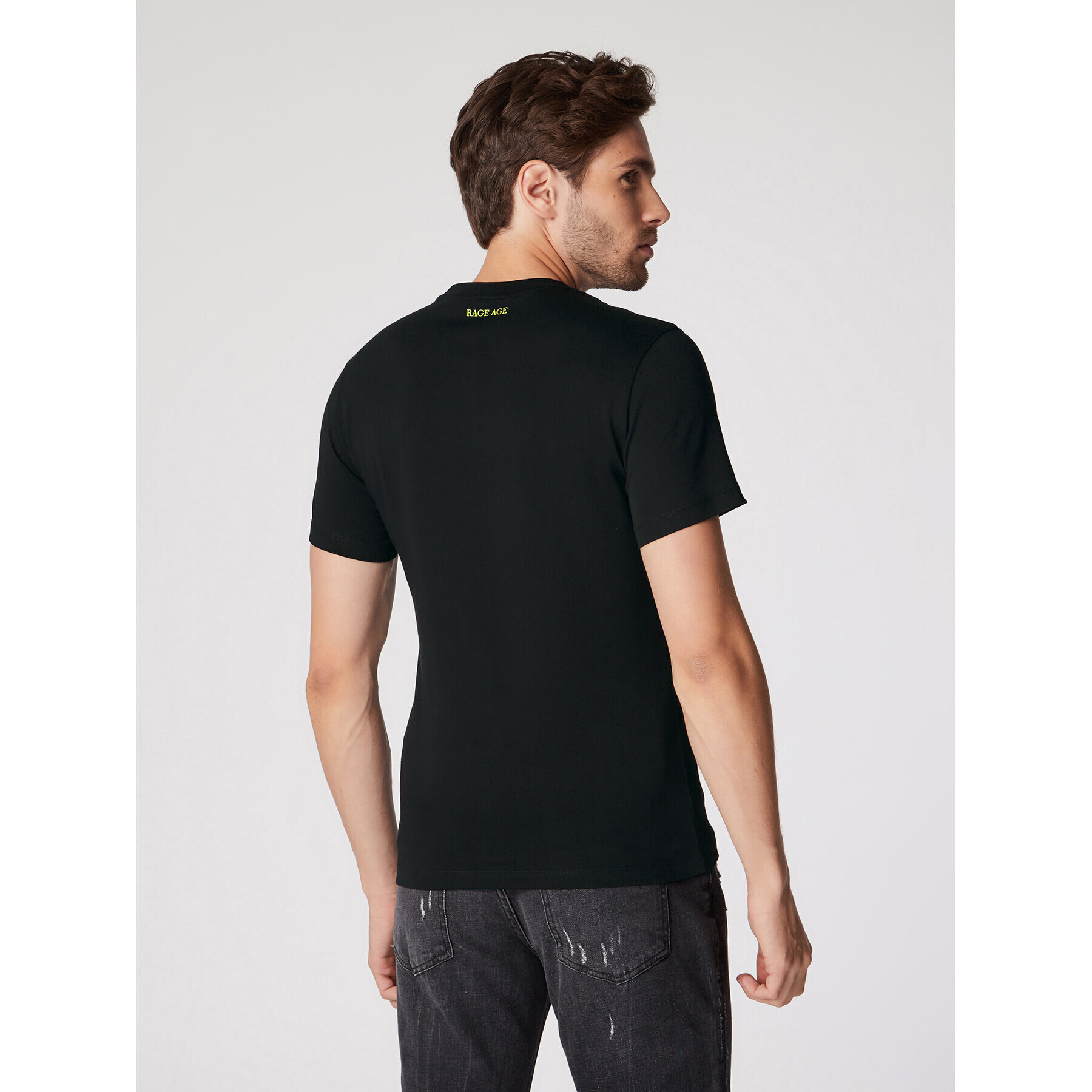 Rage Age Tricou Zetta Negru Regular Fit - Pled.ro