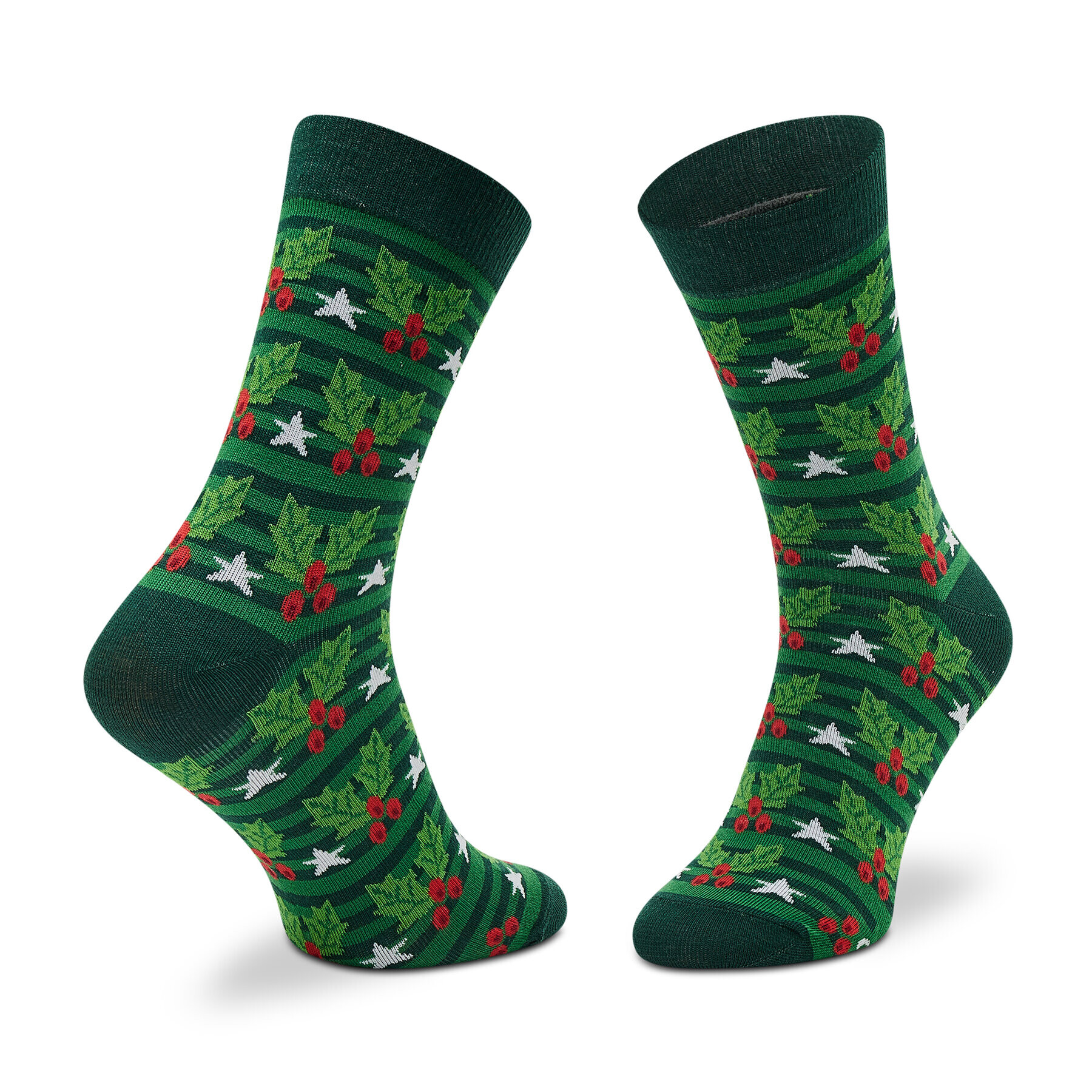 Rainbow Socks Set de 3 perechi de șosete medii unisex Xmas Socks Box Stripes Pak 3 Verde - Pled.ro