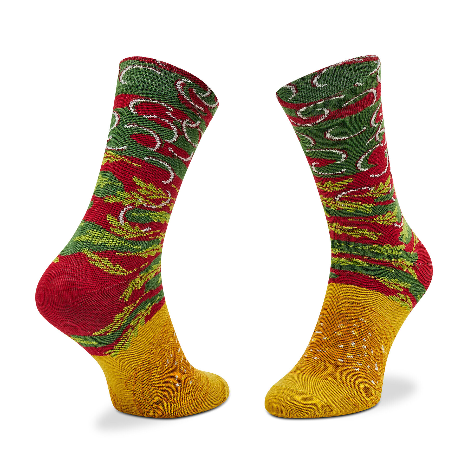 Rainbow Socks Set de 5 perechi de șosete lungi pentru bărbați Tasty Meal Socks Box Galben - Pled.ro