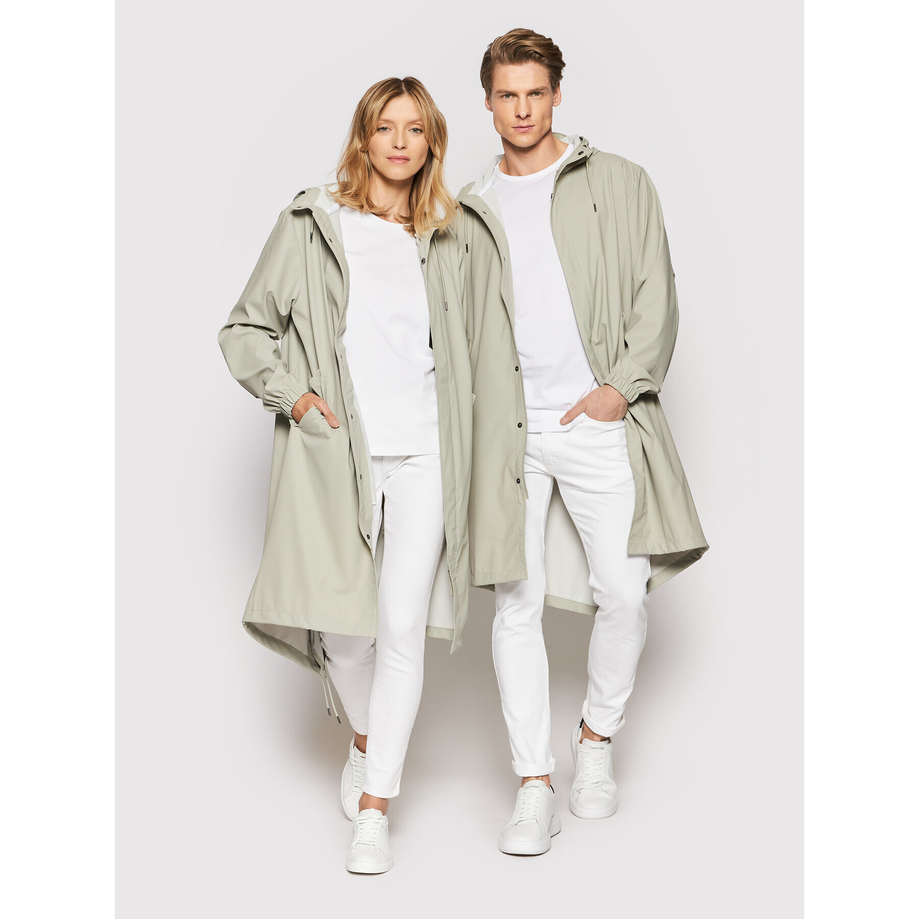 Rains Geacă de ploaie Unisex 18140 Gri Regular Fit - Pled.ro