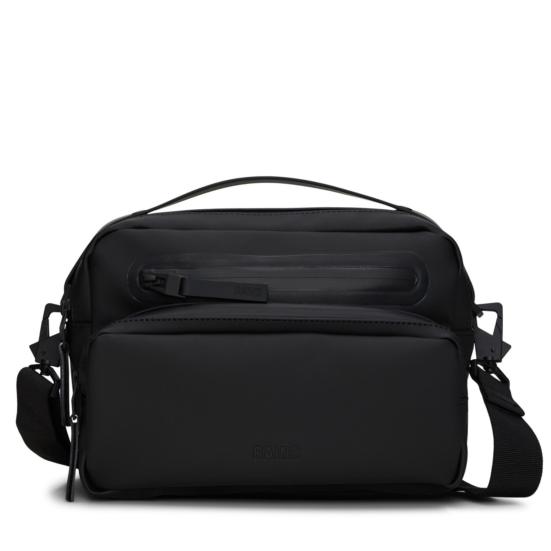 Rains Geantă crossover Cargo Box Bag W3 14110 Negru - Pled.ro