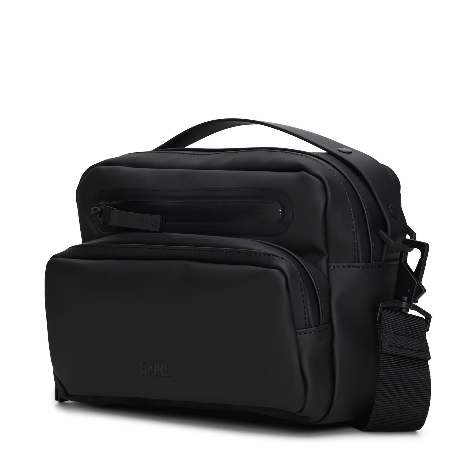 Rains Geantă crossover Cargo Box Bag W3 14110 Negru - Pled.ro