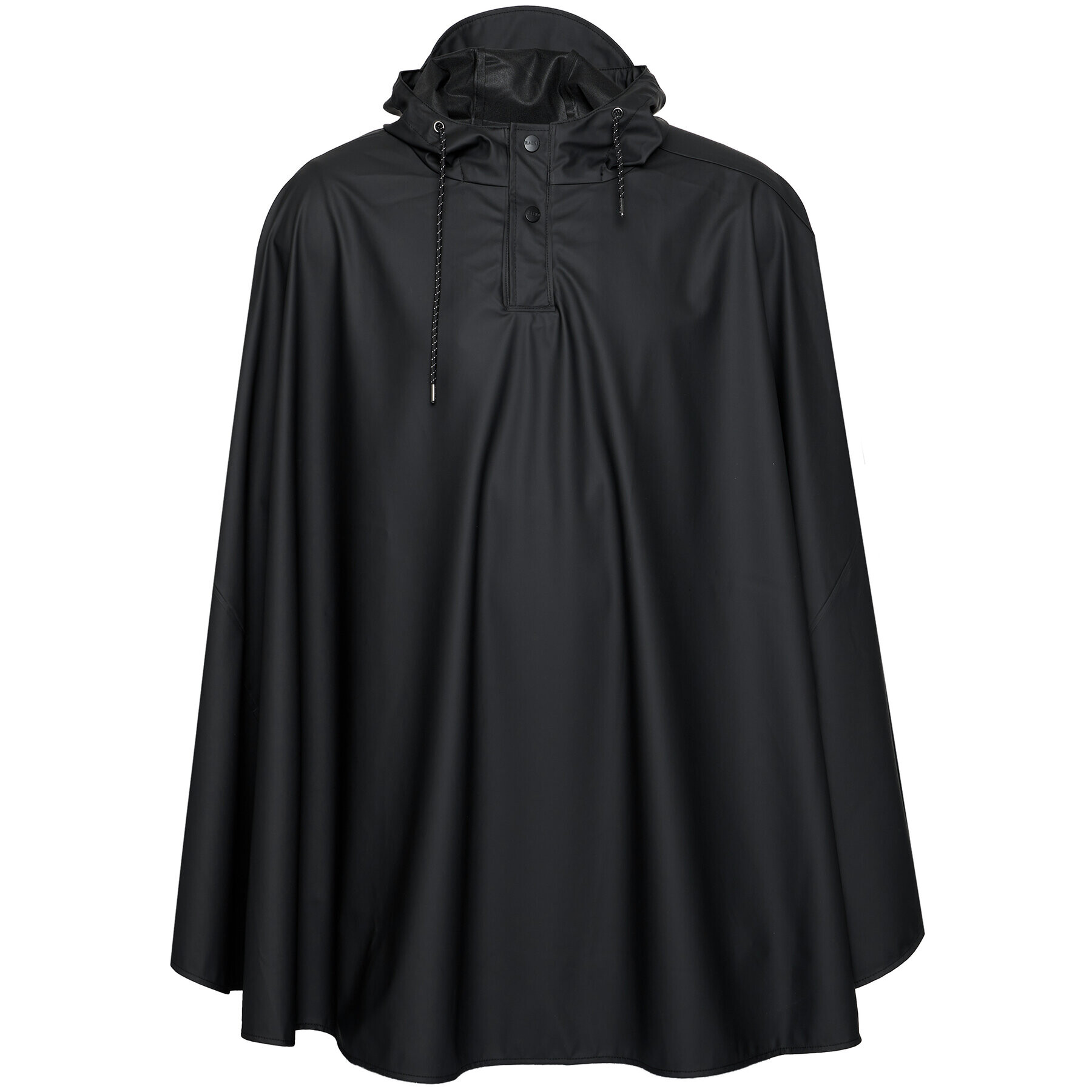 Rains Poncho Unisex 1811 Negru Loose Fit - Pled.ro