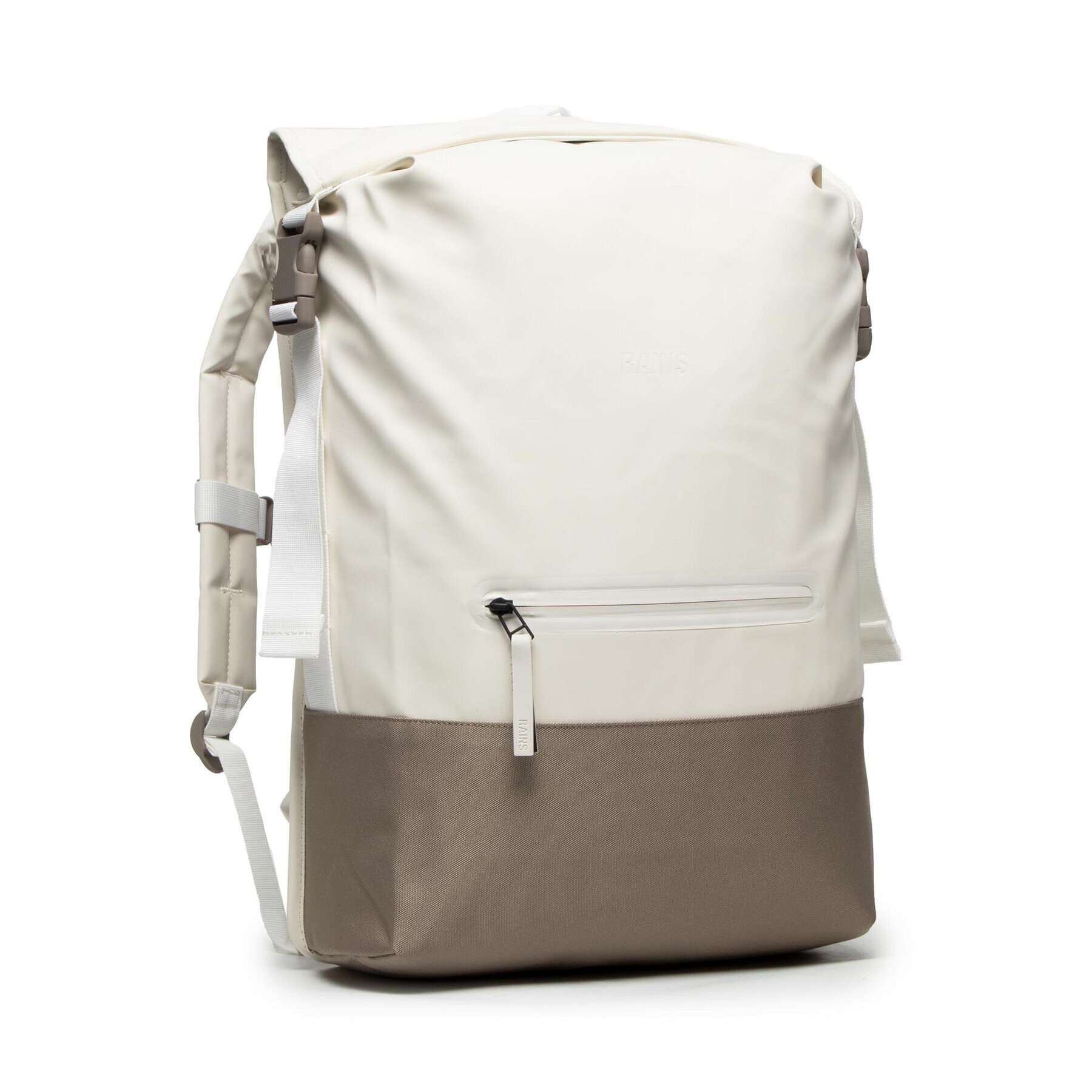 Rains Rucsac Buckle Rolltop Rucksack 13720 Bej - Pled.ro