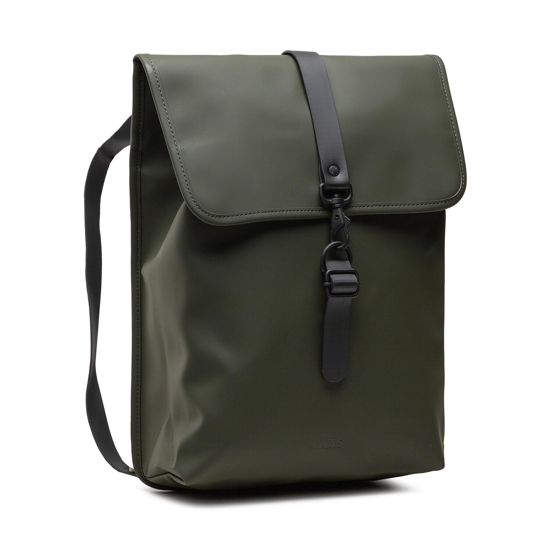 Rains Rucsac Rucksack 13400 Verde - Pled.ro