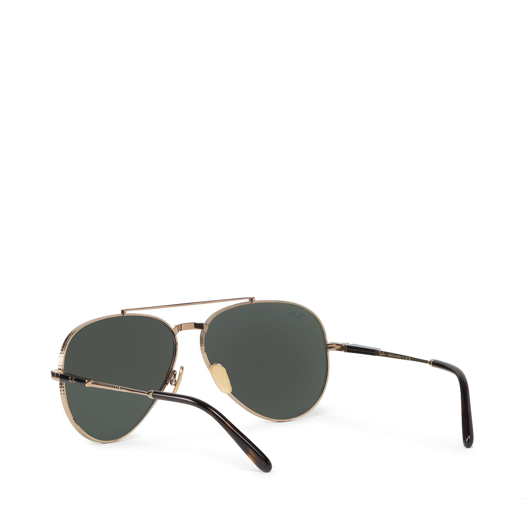 Ray-Ban Ochelari de soare Aviator Titanium 0RB8225 313852 Verde - Pled.ro