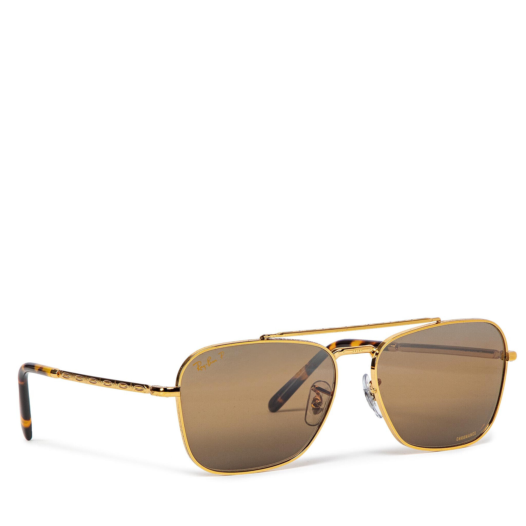 Ray-Ban Ochelari de soare New Caravan 0RB3636 9196G5 Maro - Pled.ro