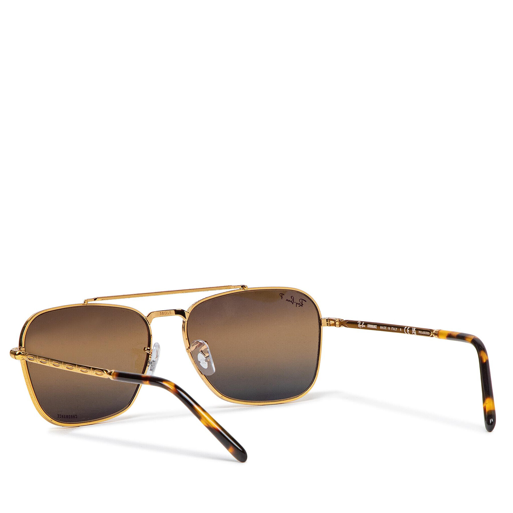 Ray-Ban Ochelari de soare New Caravan 0RB3636 9196G5 Maro - Pled.ro