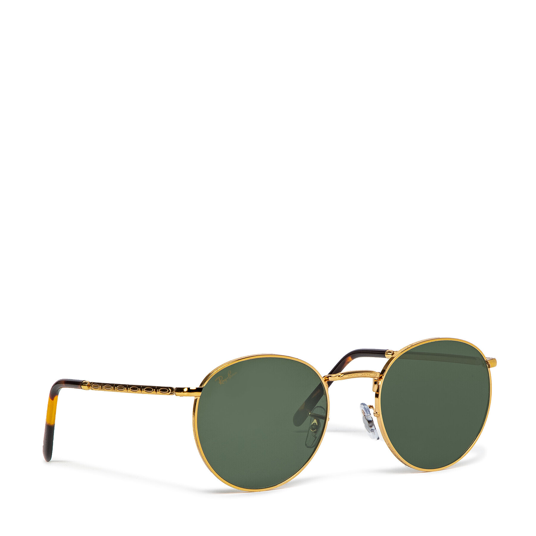 Ray-Ban Ochelari de soare New Round 0RB3637 920233 Verde - Pled.ro